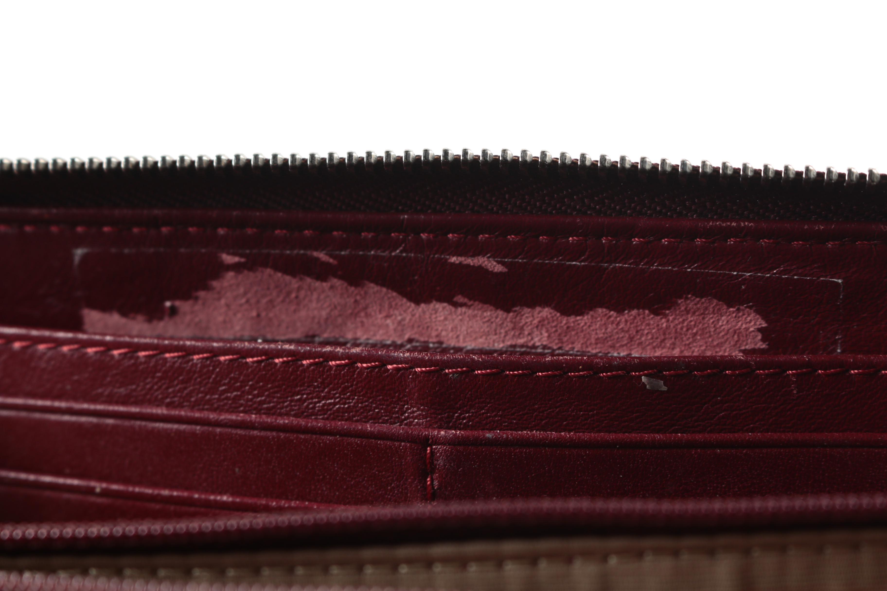 Burberry Stars Coated Canvas Wallet