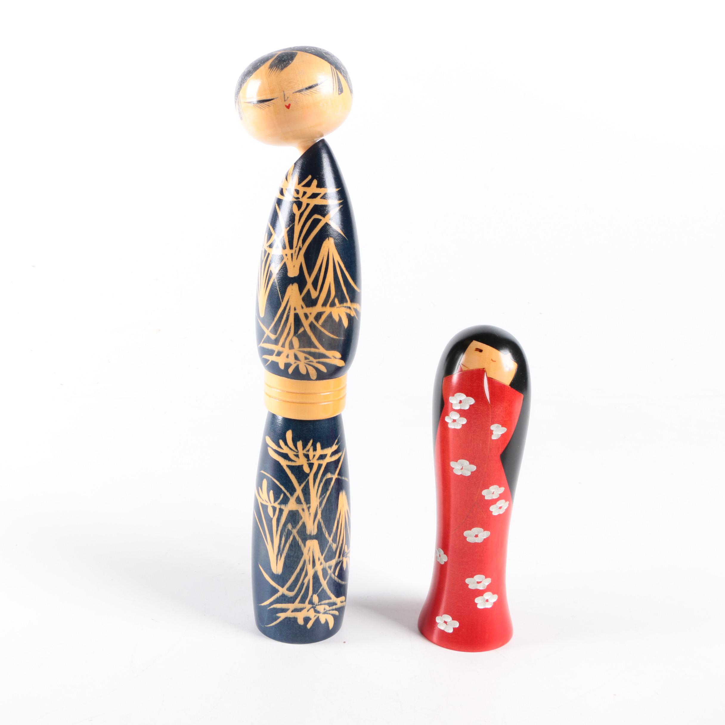 Kokeshi and Matryoshka Dolls