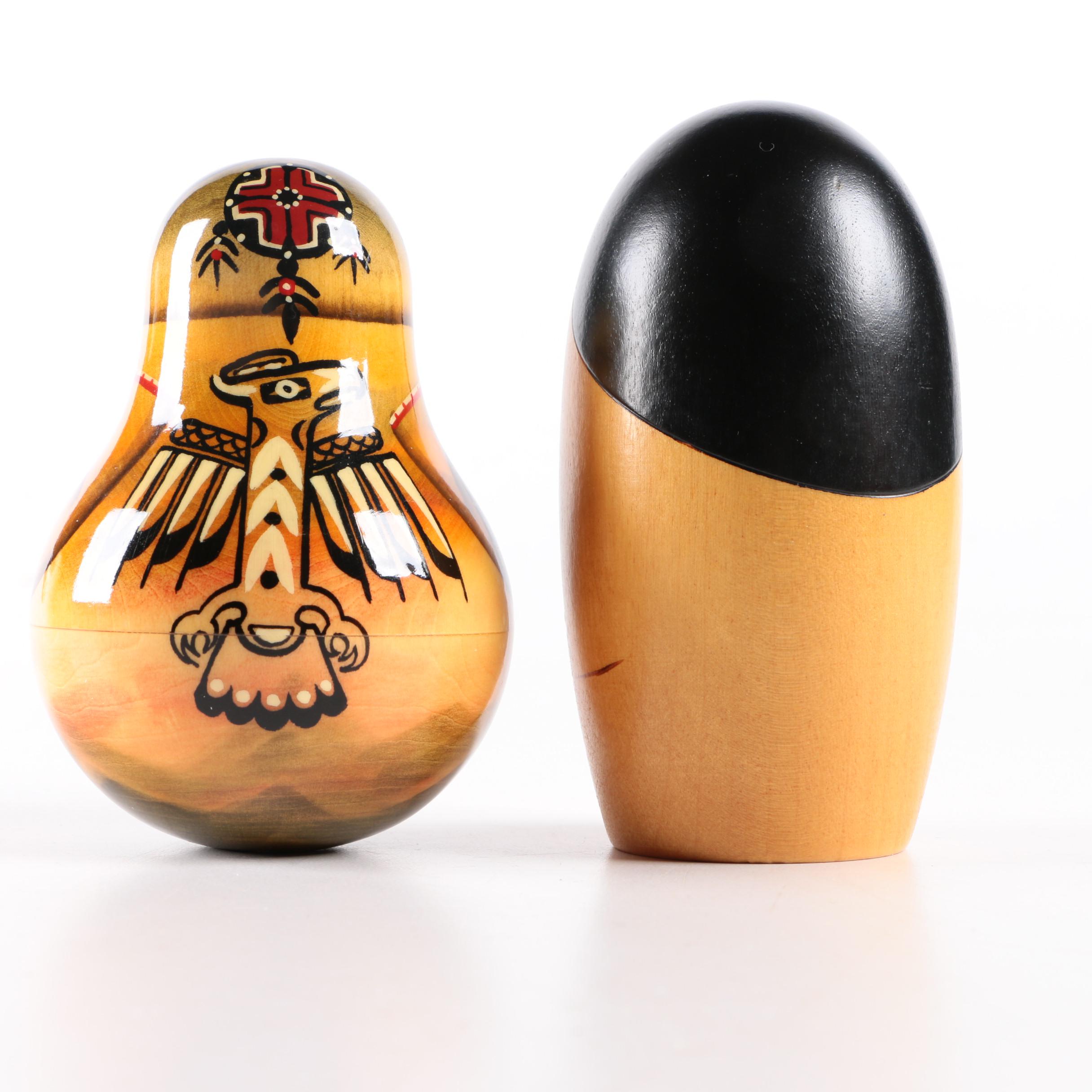 Kokeshi and Matryoshka Dolls