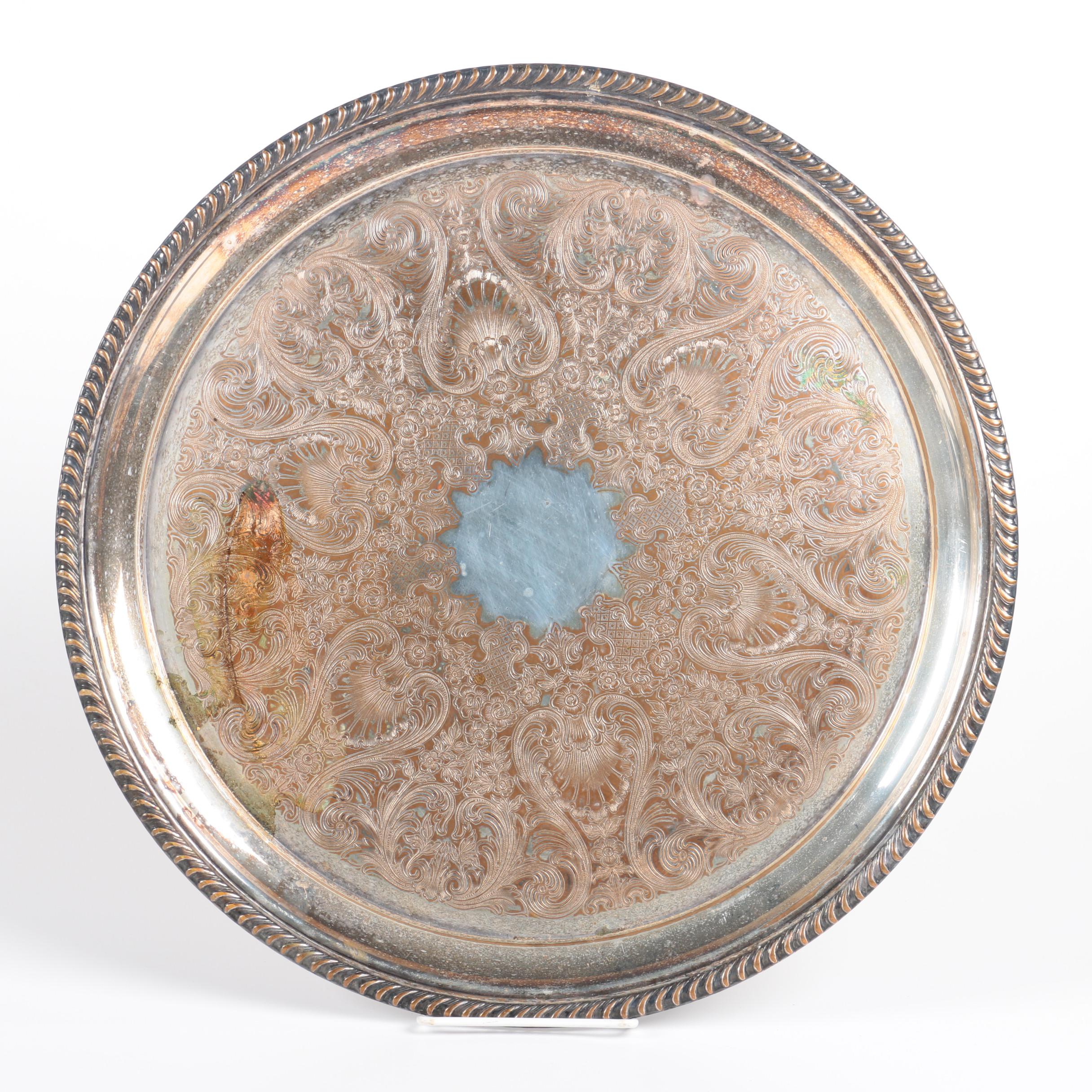 Silver Plate Serveware Featuring Wm Rogers