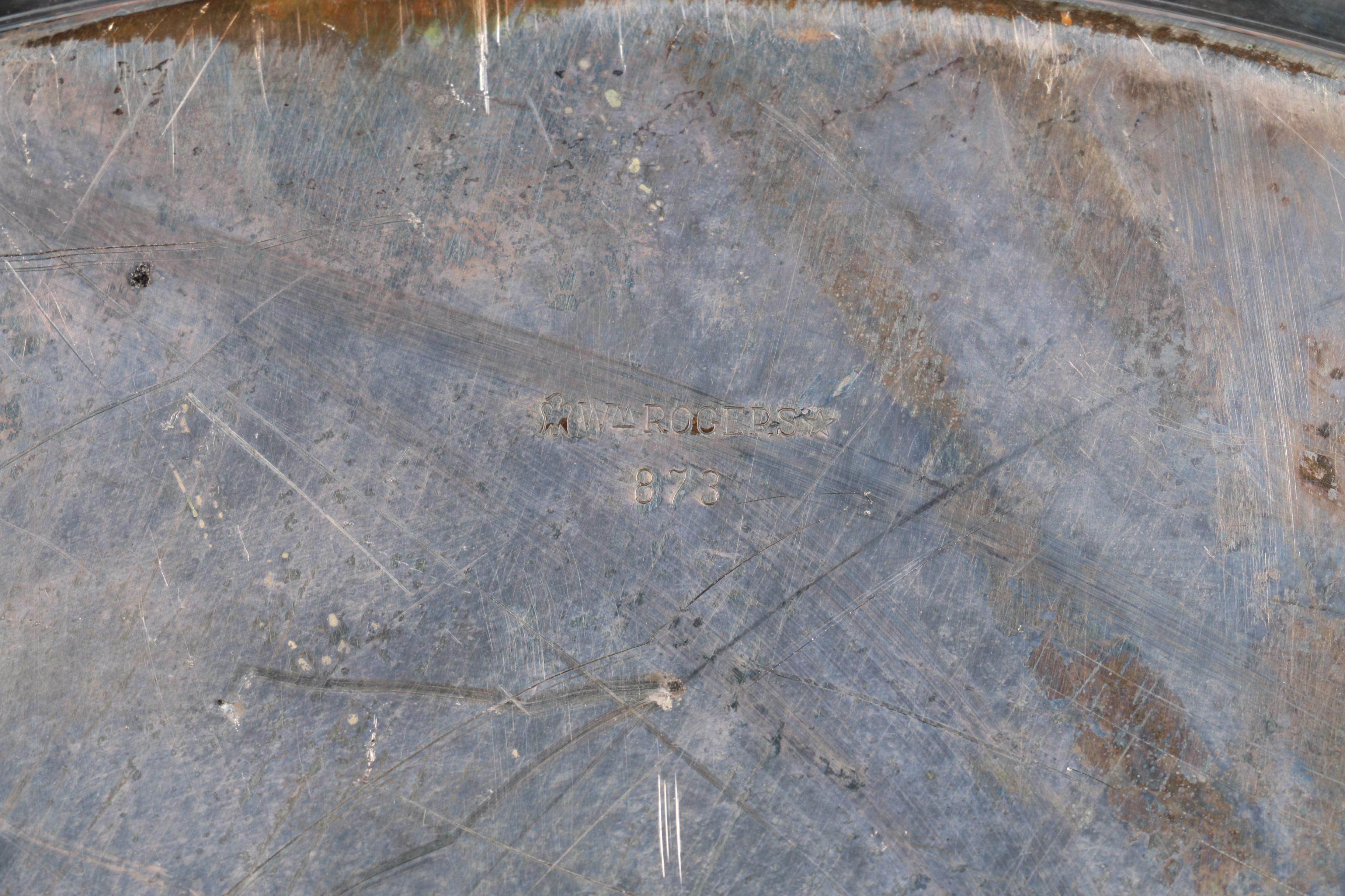 Silver Plate Serveware Featuring Wm Rogers