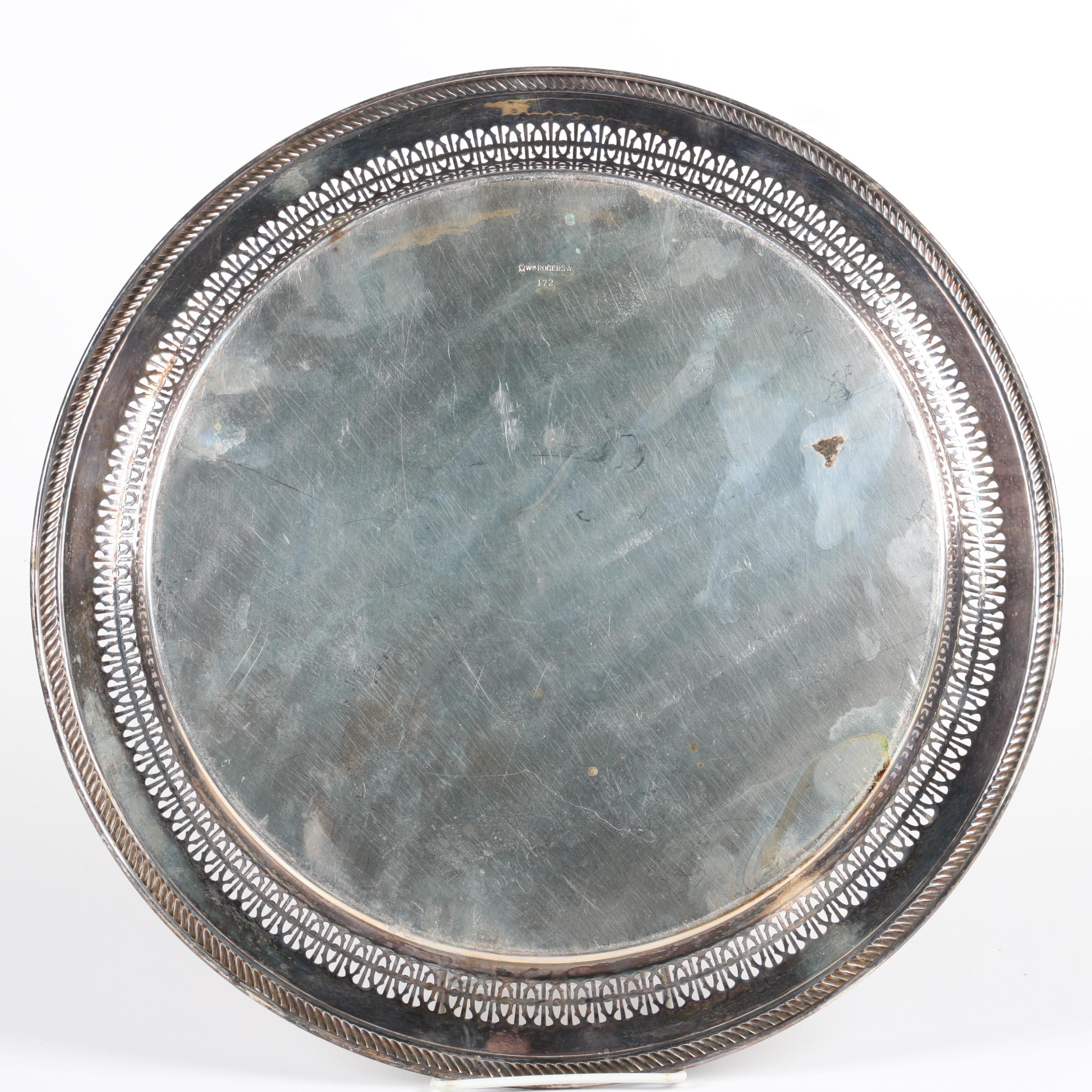 Silver Plate Serveware Featuring Wm Rogers