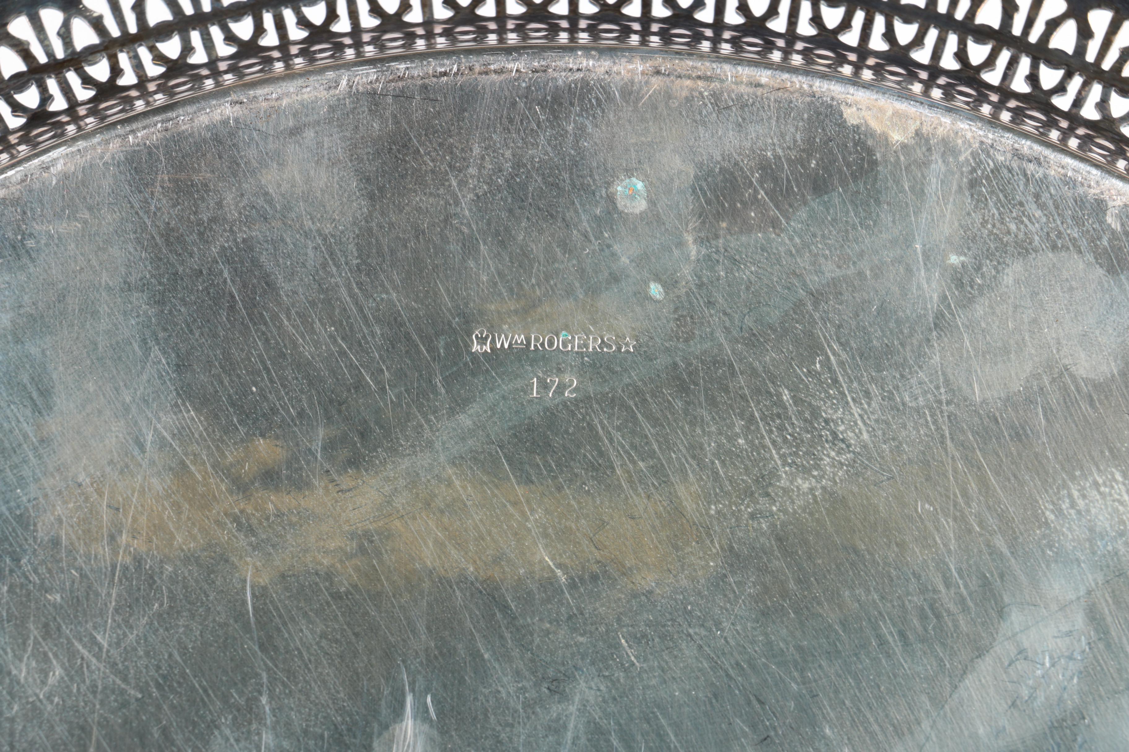 Silver Plate Serveware Featuring Wm Rogers