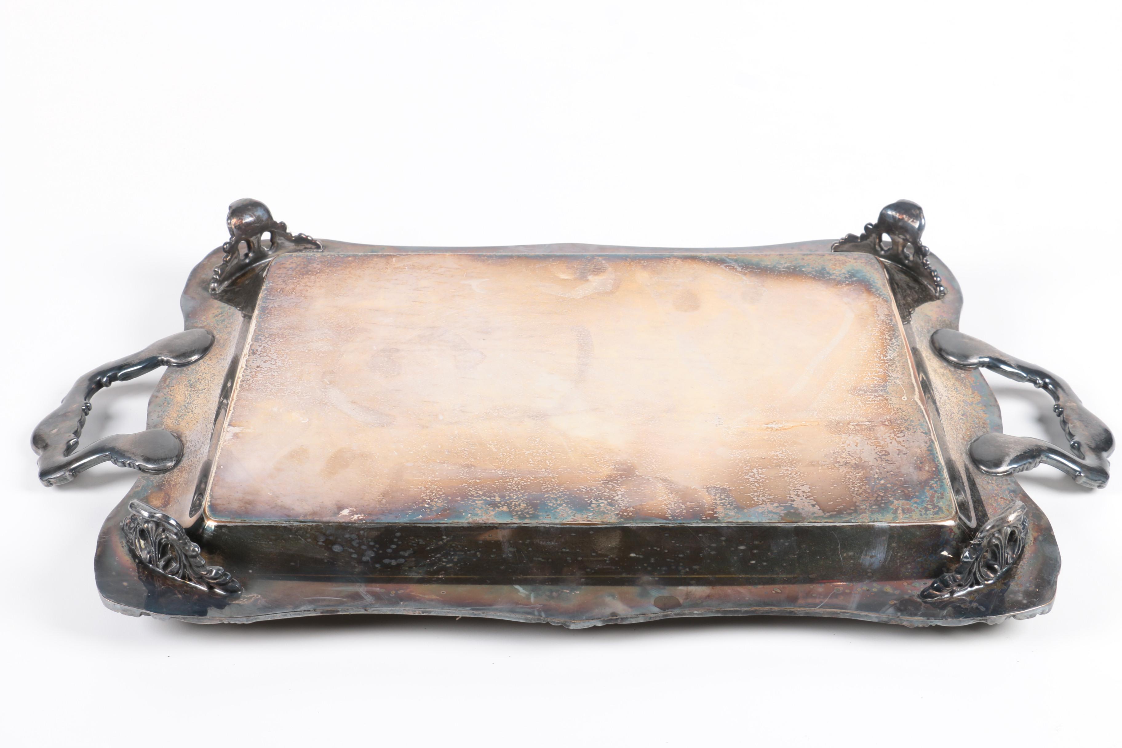 Silver Plate Serveware Featuring Wm Rogers