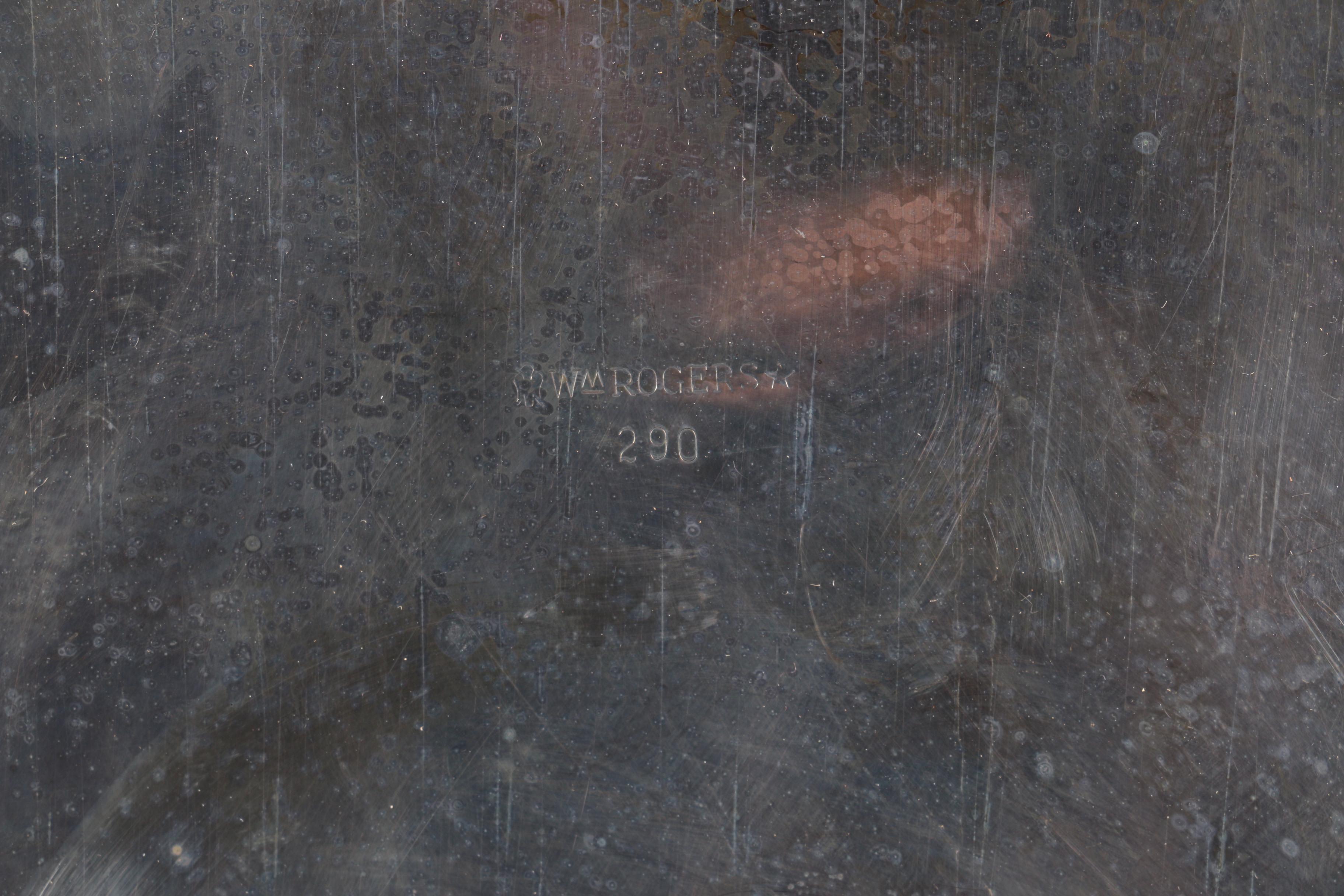 Silver Plate Serveware Featuring Wm Rogers