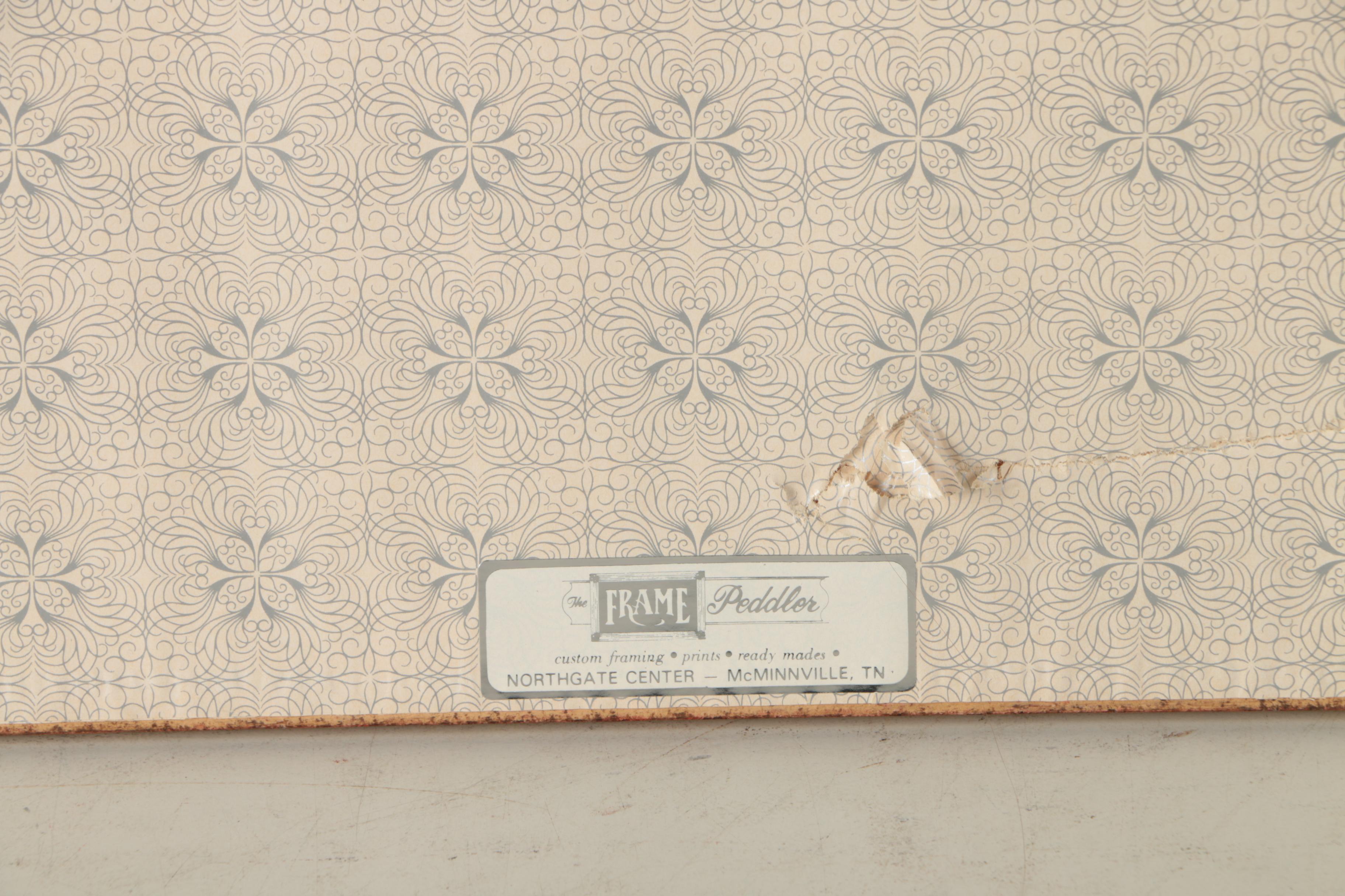 Offset Lithograph After Richard Zolan's "The Antique Doll"