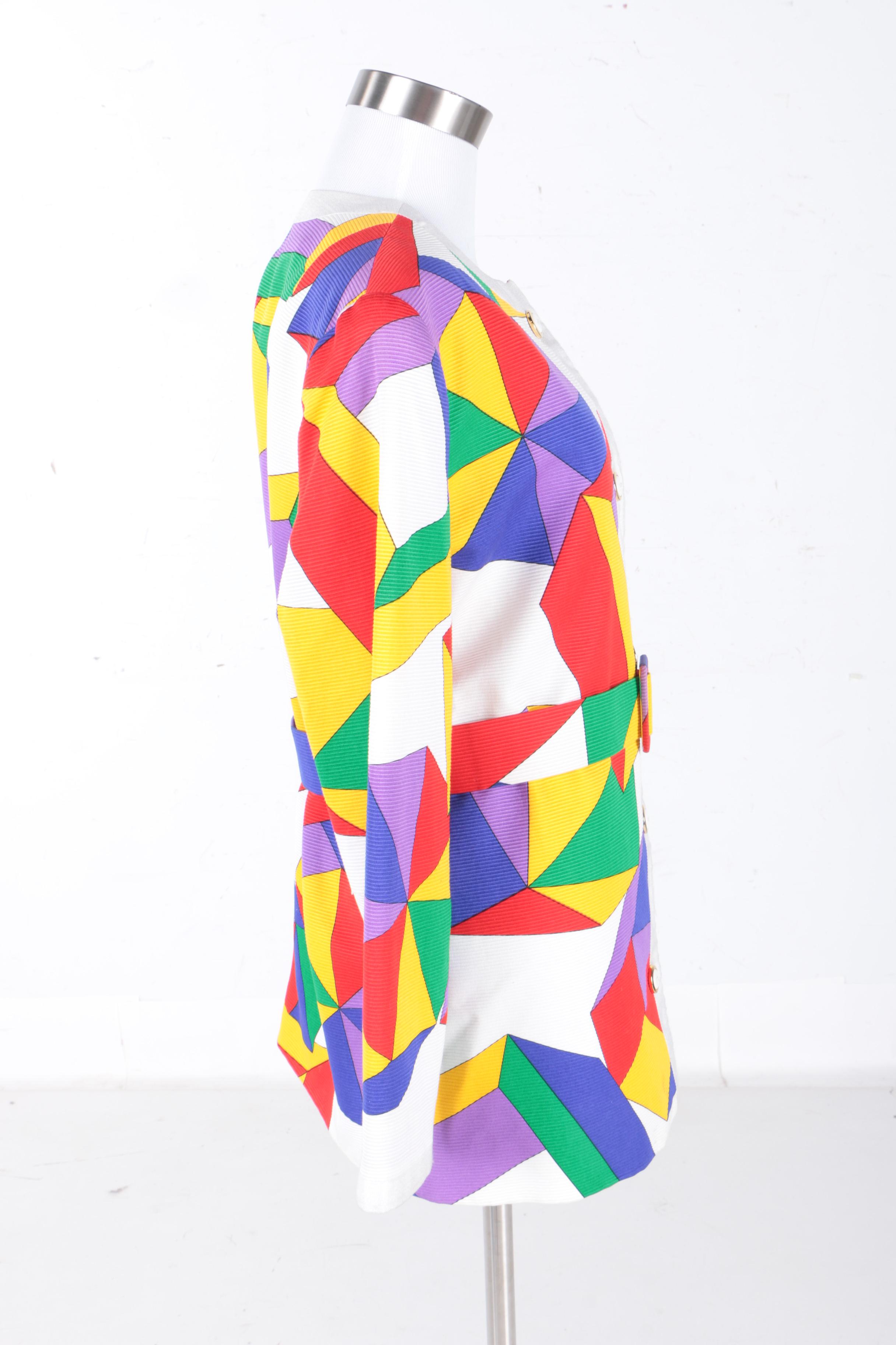 Circa 1980s Yolanda Belted Jacket