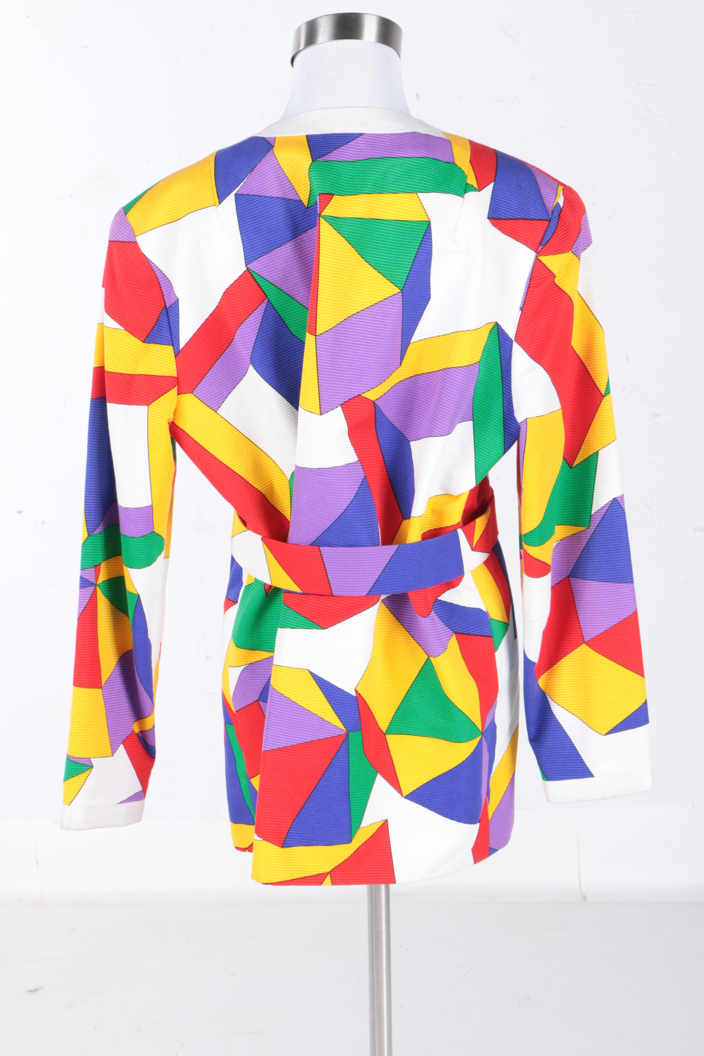 Circa 1980s Yolanda Belted Jacket