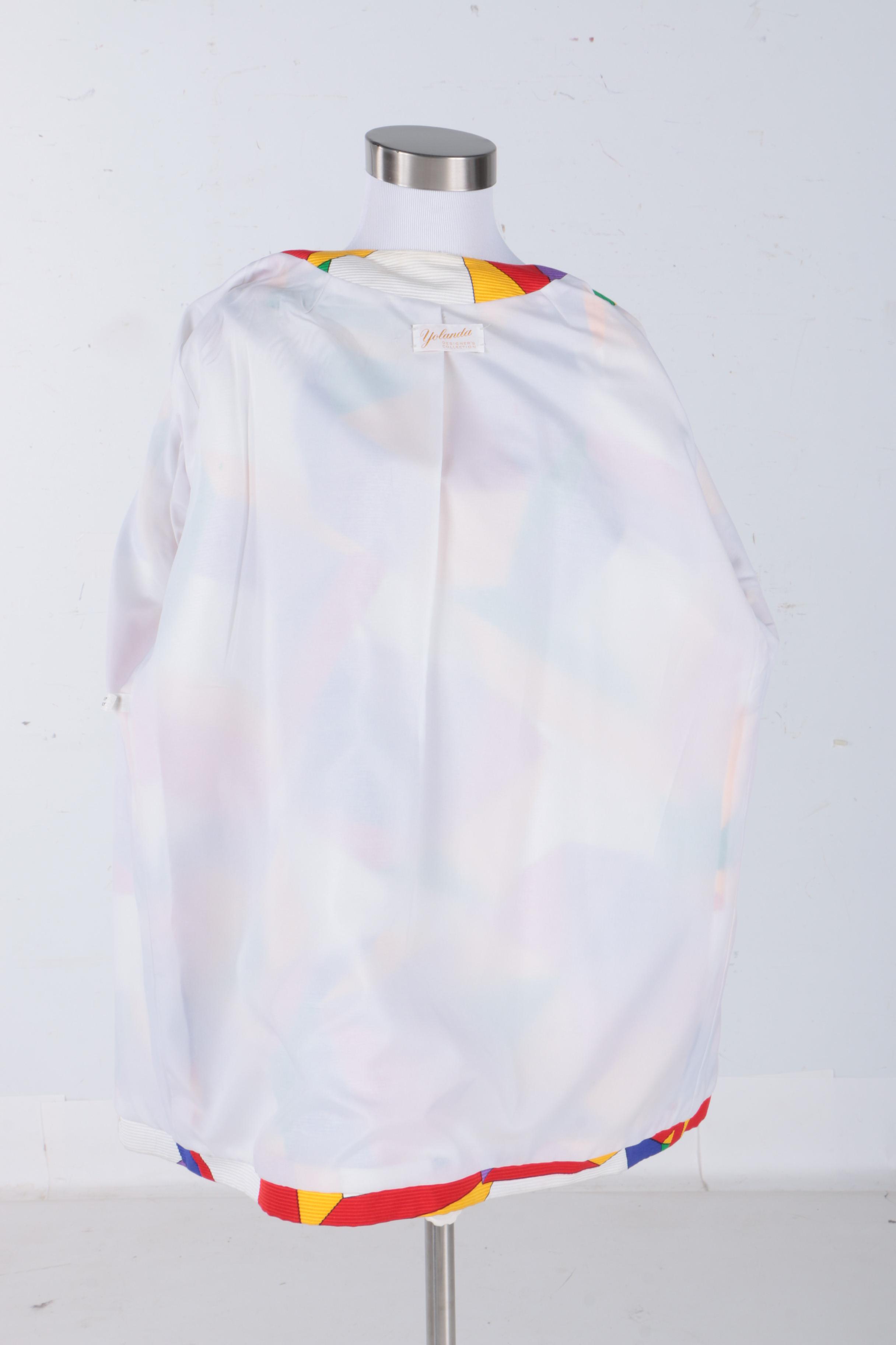 Circa 1980s Yolanda Belted Jacket