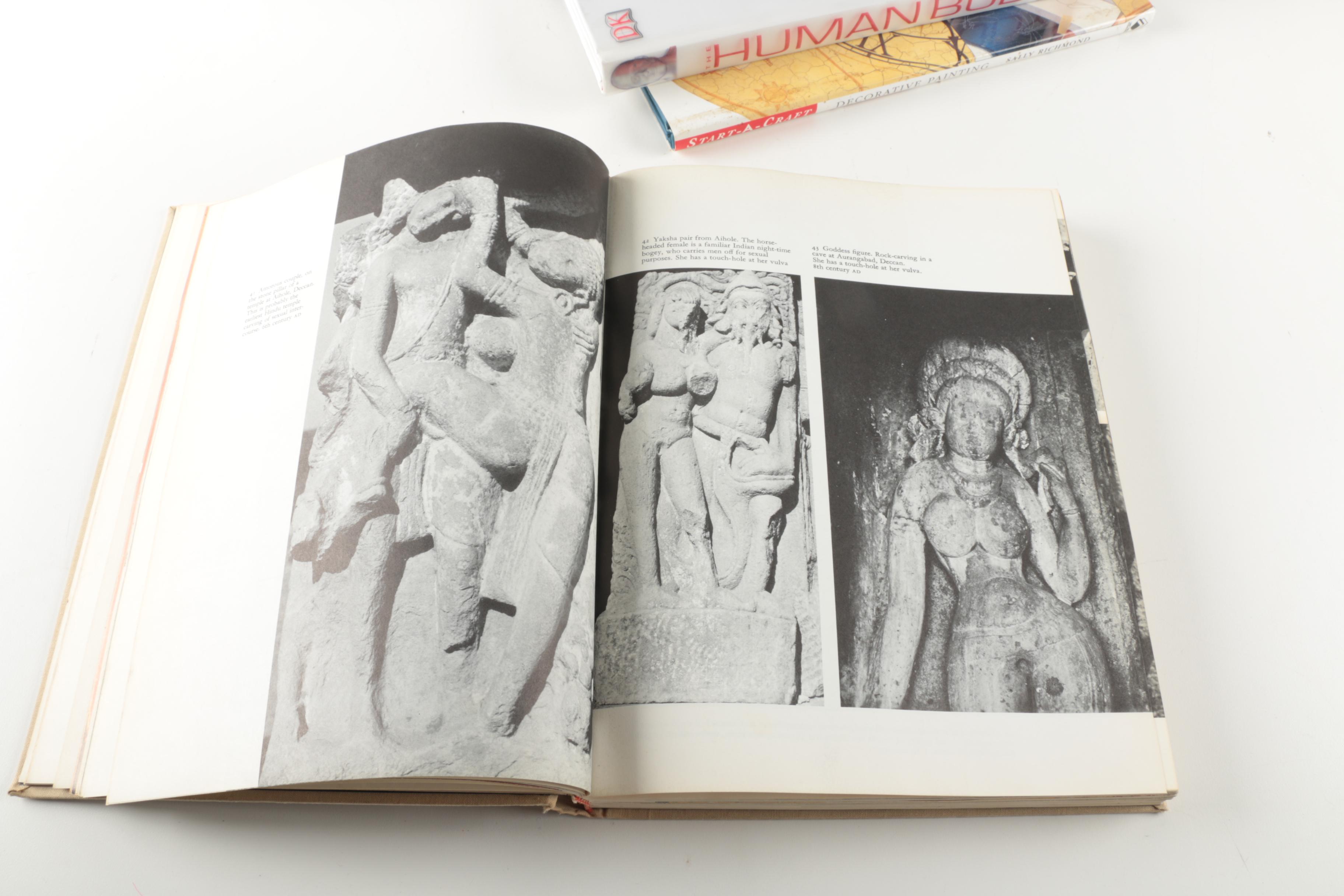 Six Non-Fiction Books Including Art