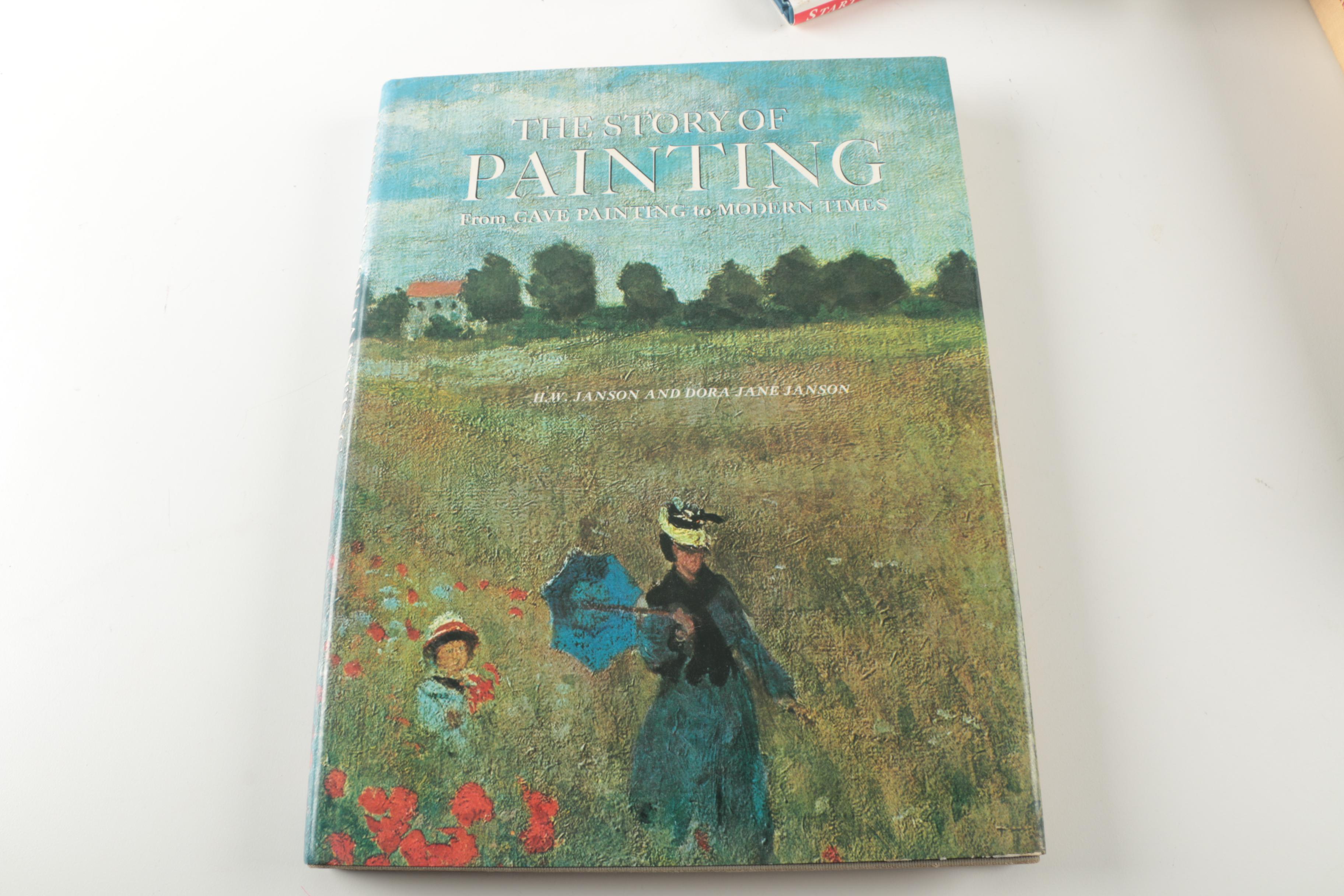 Six Non-Fiction Books Including Art