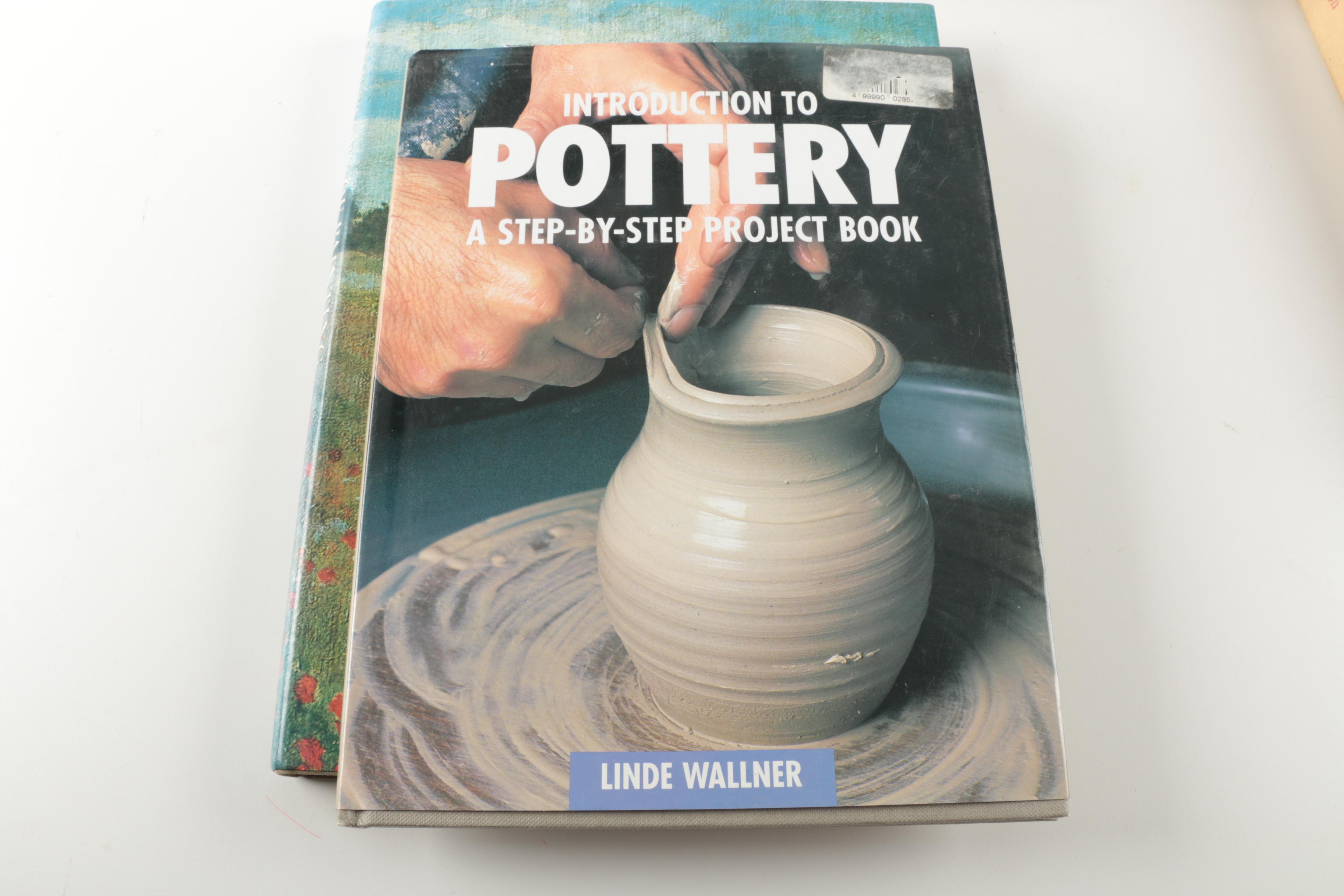 Six Non-Fiction Books Including Art