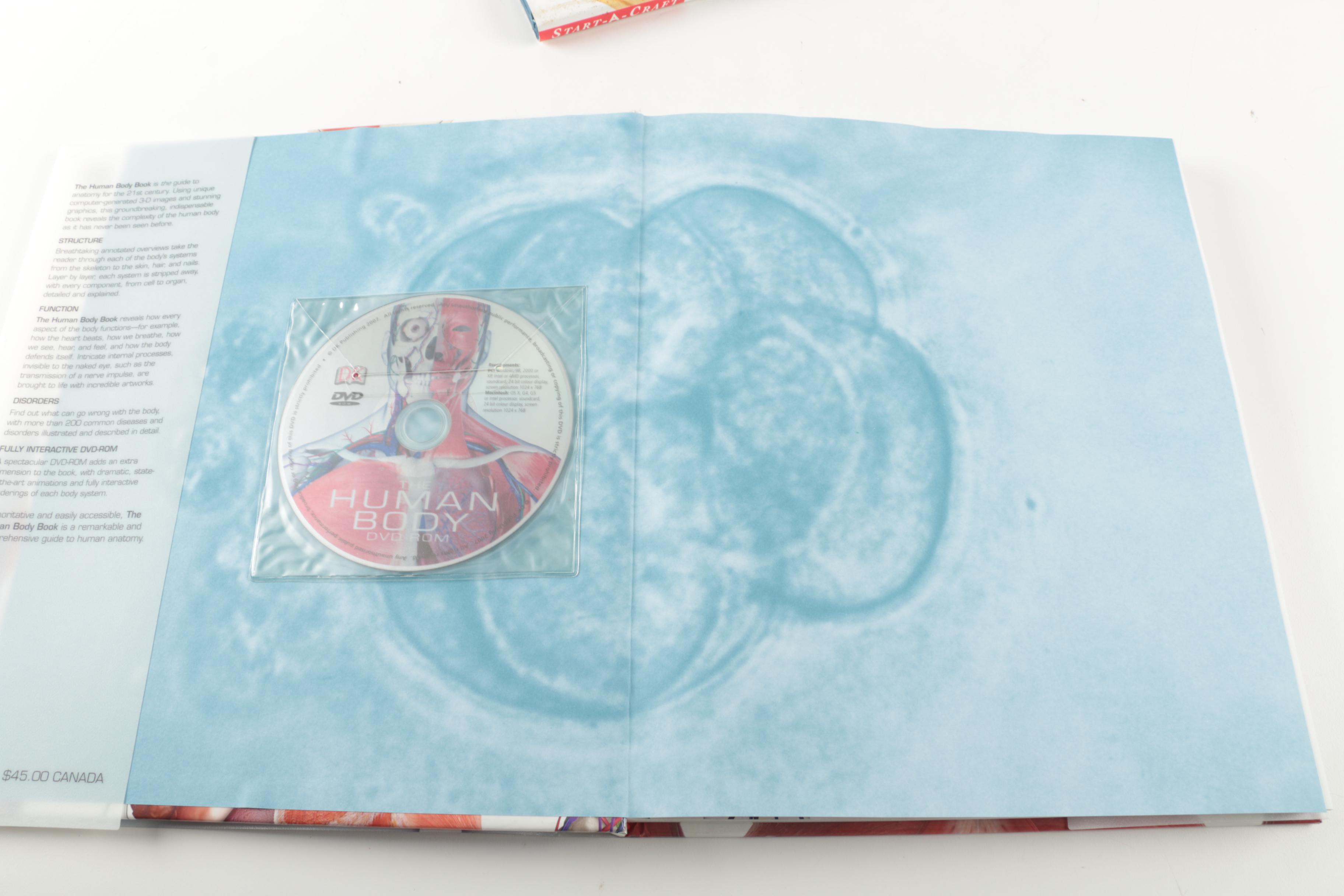 Six Non-Fiction Books Including Art