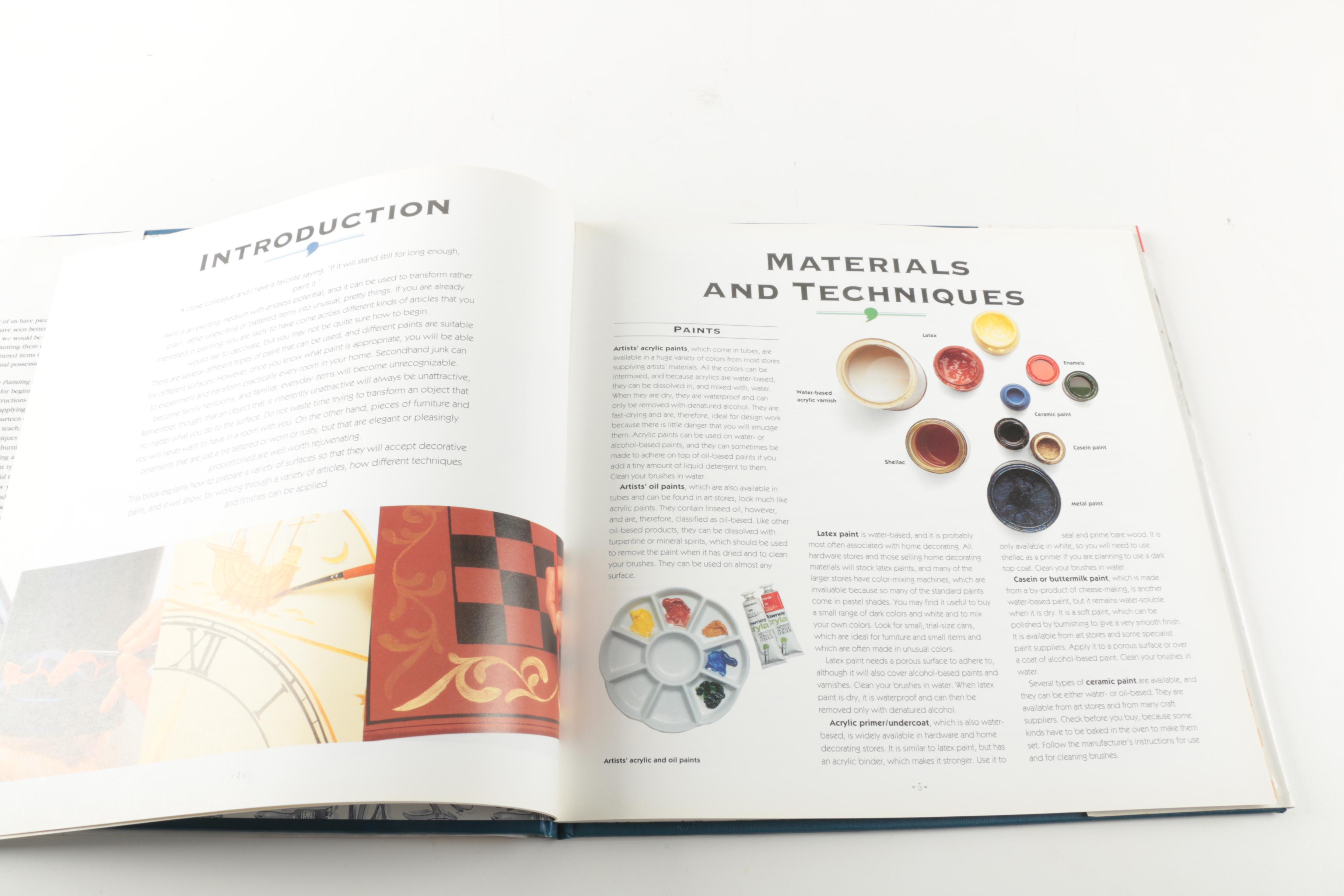 Six Non-Fiction Books Including Art