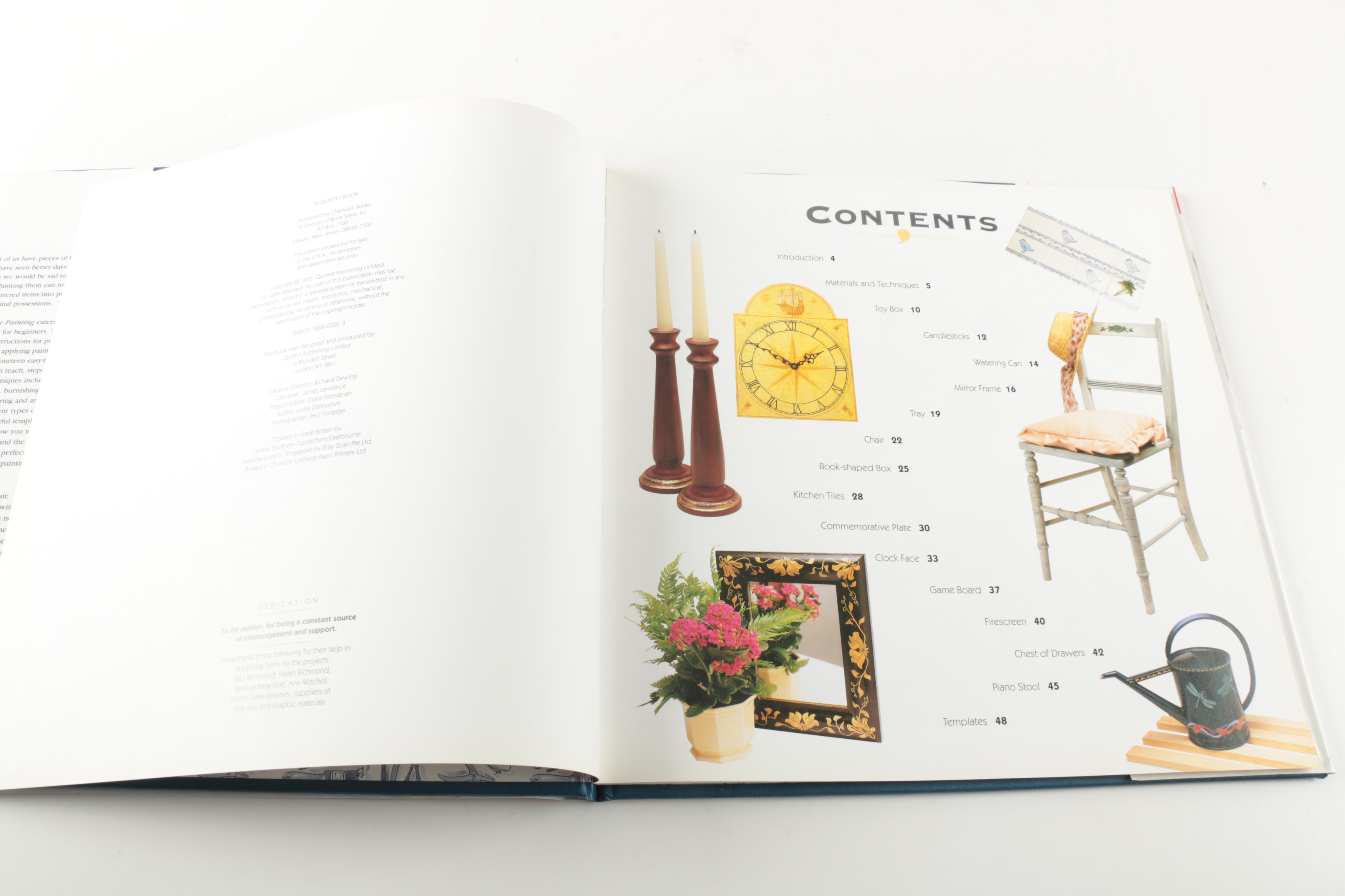 Six Non-Fiction Books Including Art