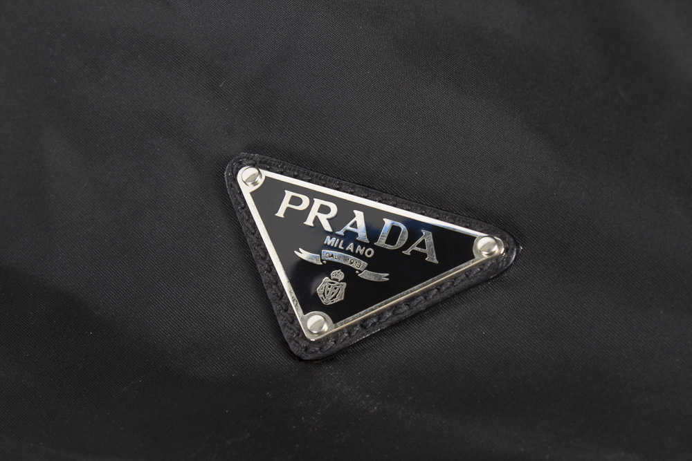 Prada Black Nylon Garment Bag