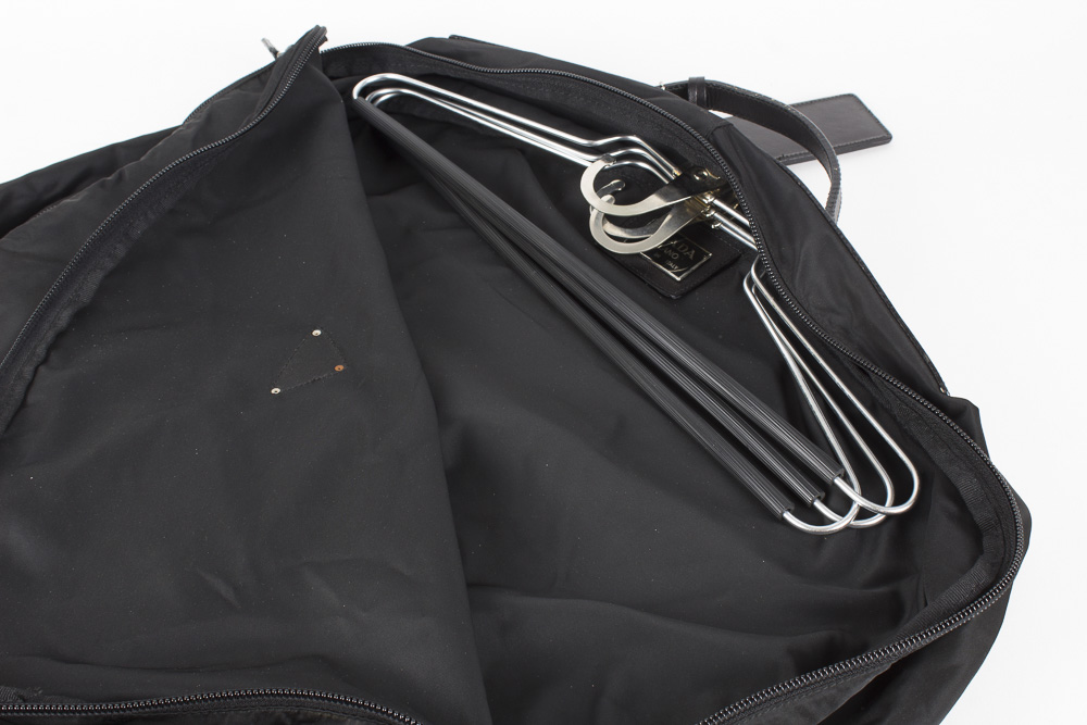 Prada Black Nylon Garment Bag