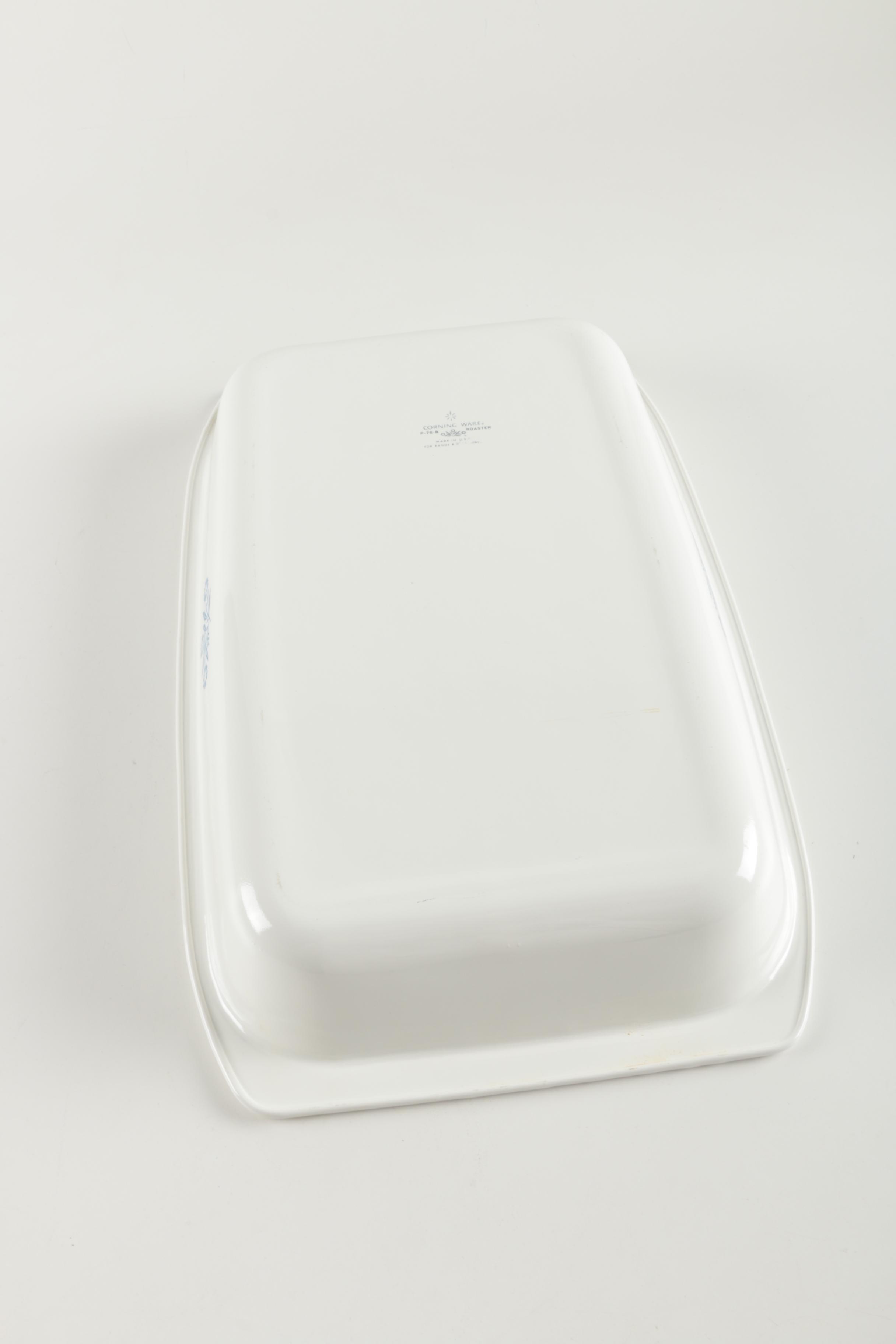 Corning Ware "Blue Cornflower" Roasting Pan