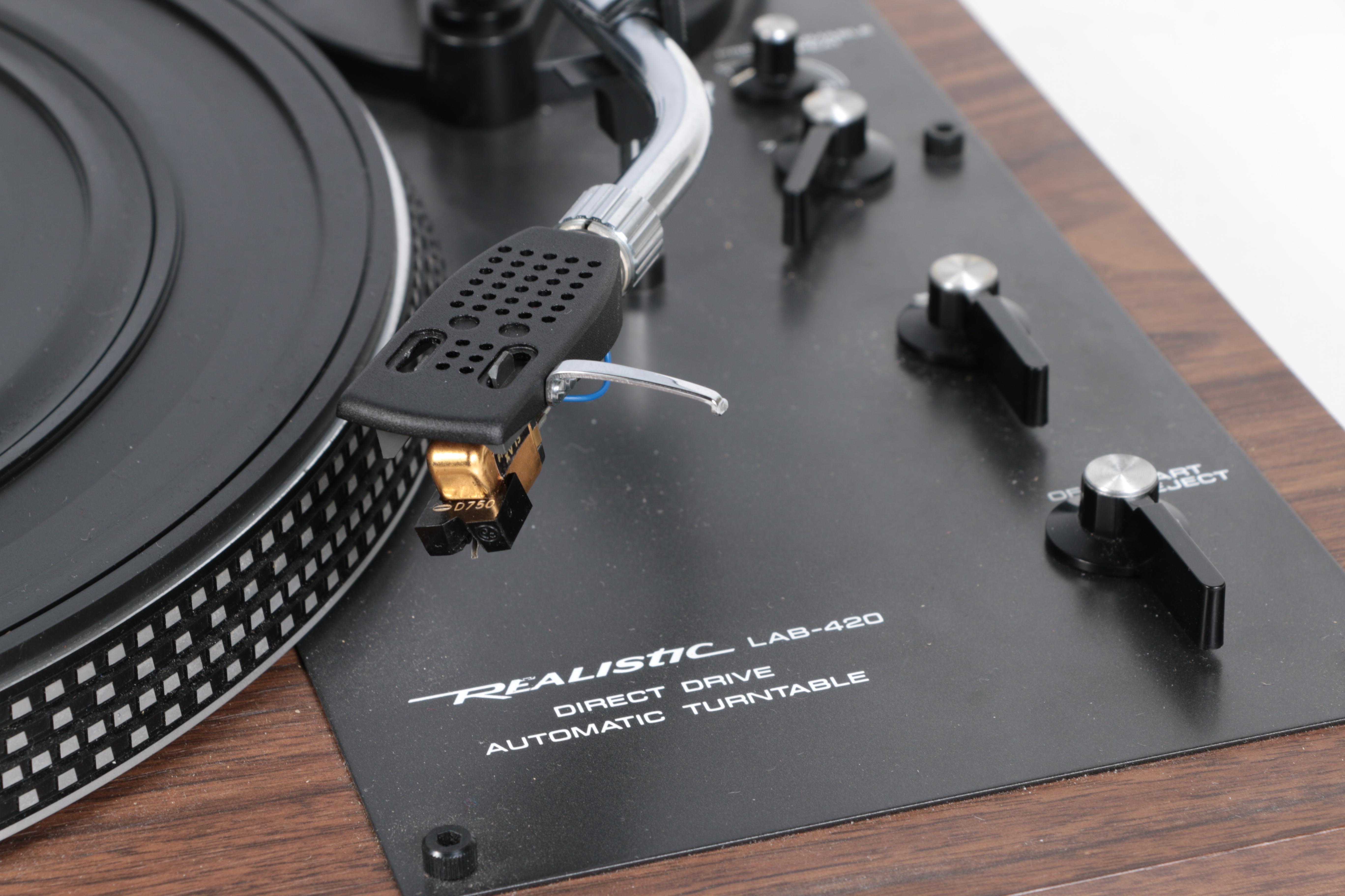 Realistic Model LAB-420 Turntable