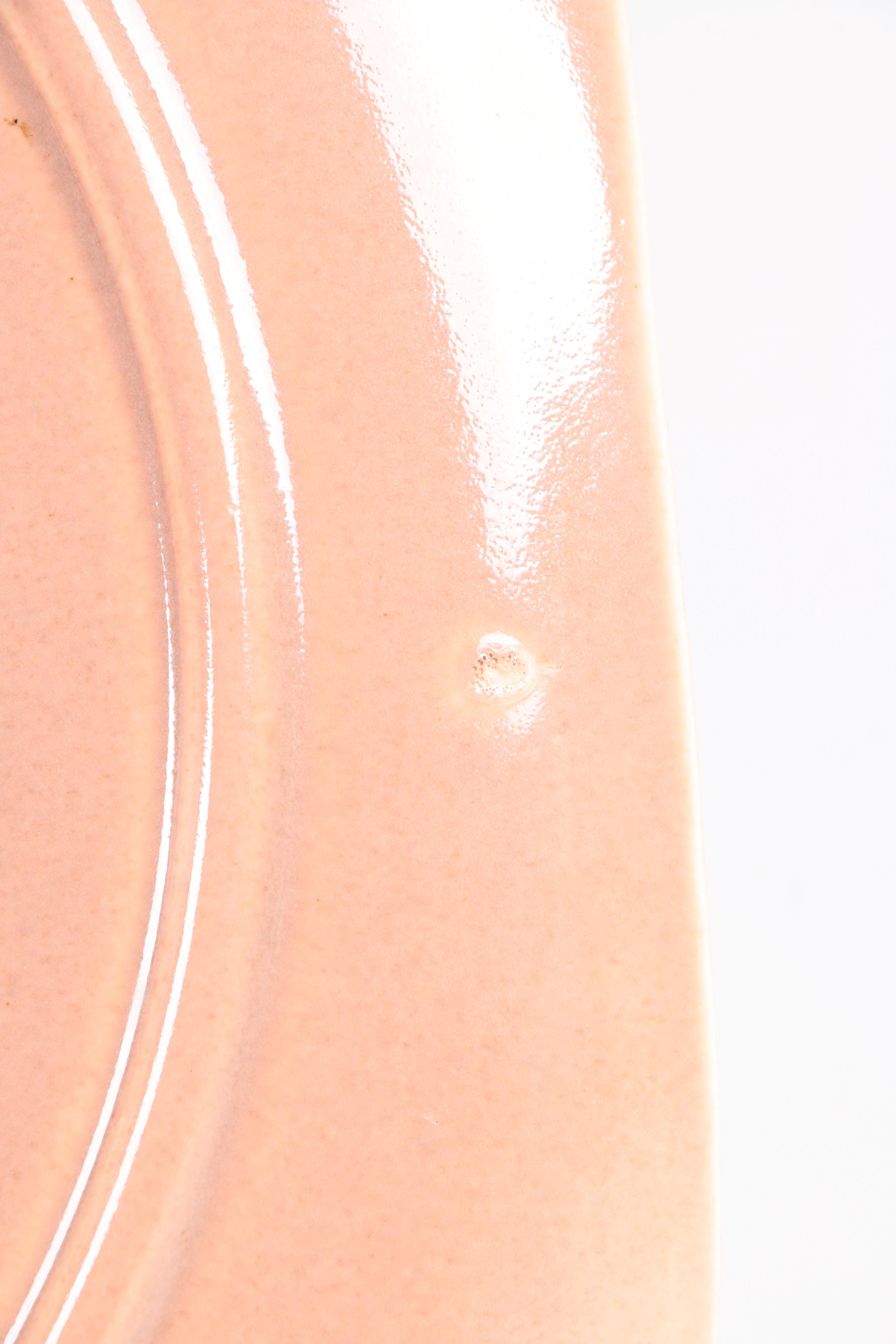 Steubenville Russel Wright "American Modern Coral" Chop Plate