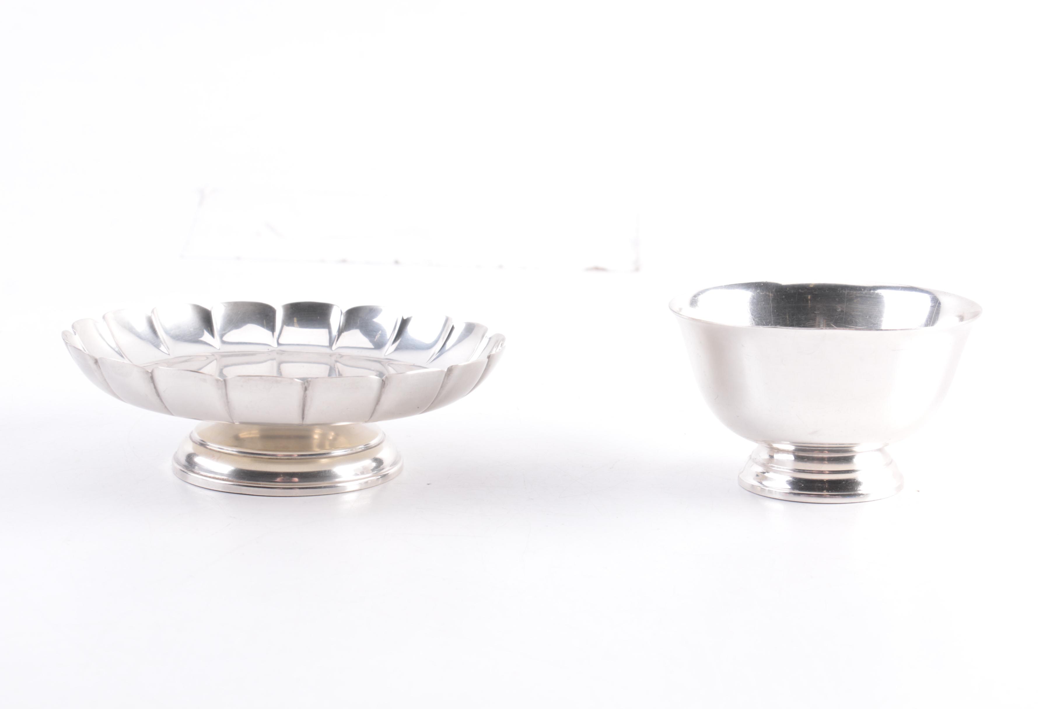 Tuttle Silversmiths Paul de Lamerie Reproduction and Other Sterling Tableware