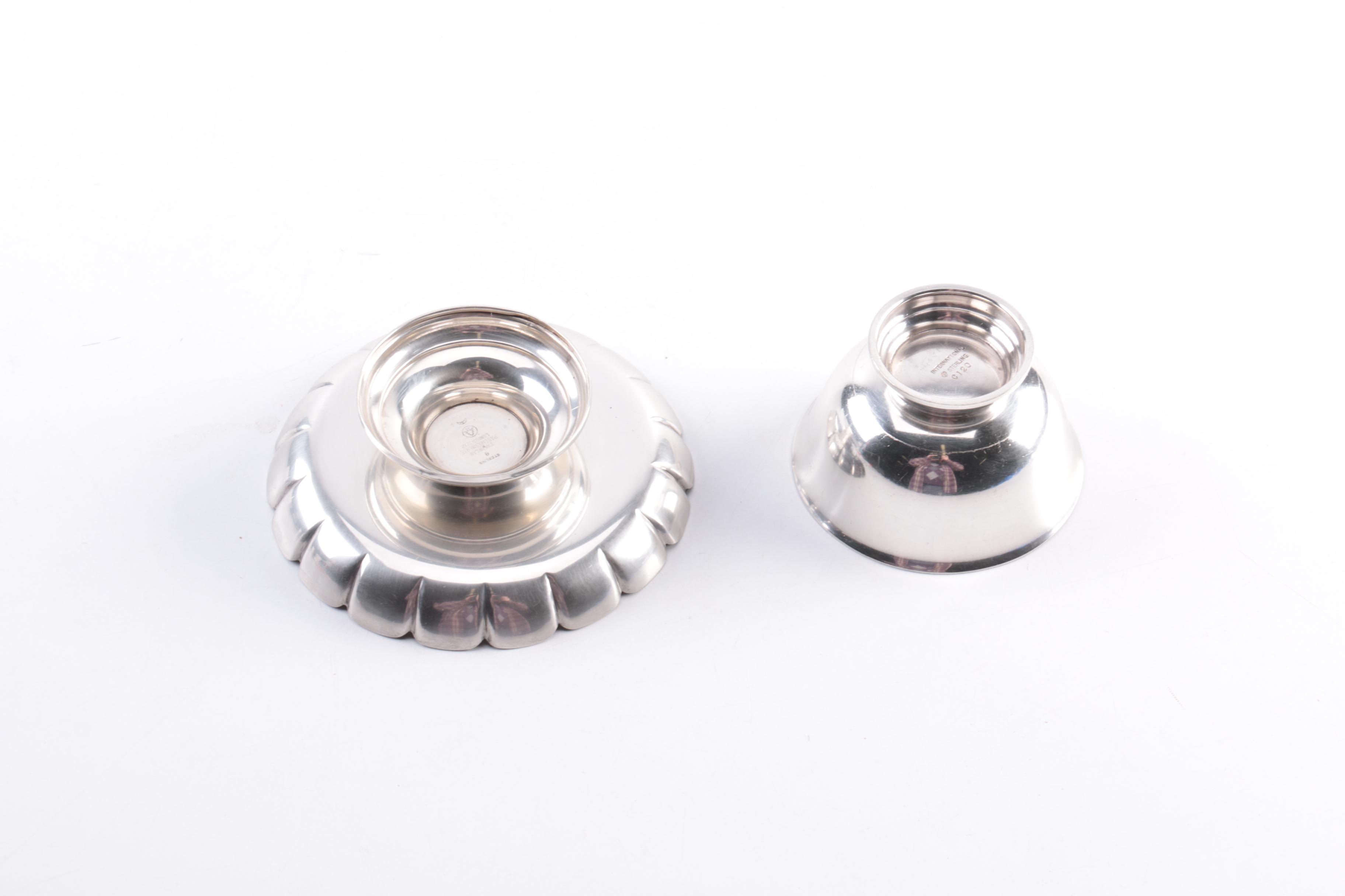 Tuttle Silversmiths Paul de Lamerie Reproduction and Other Sterling Tableware