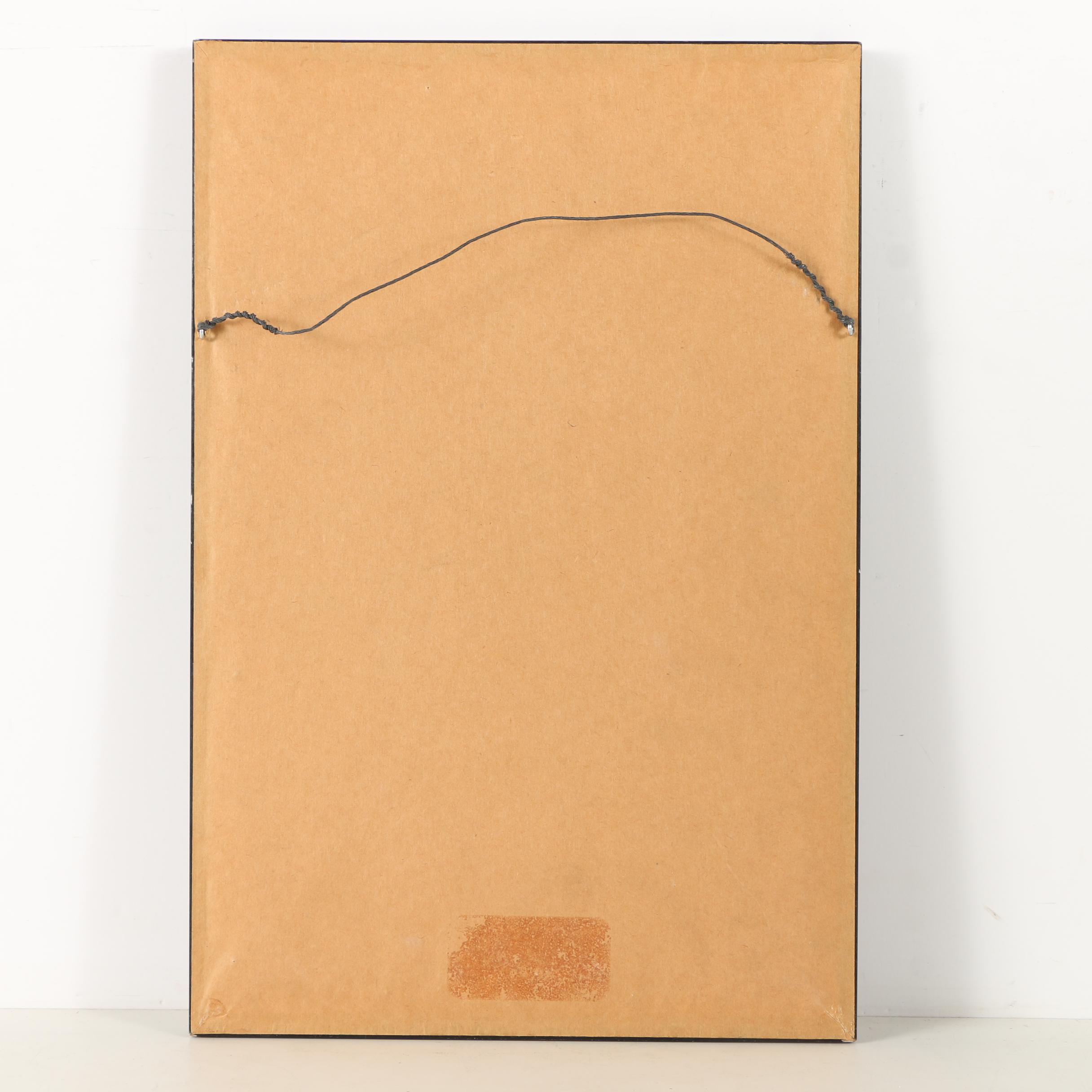 Lithograph Promotional Poster for the DC Comic "Watchmen"