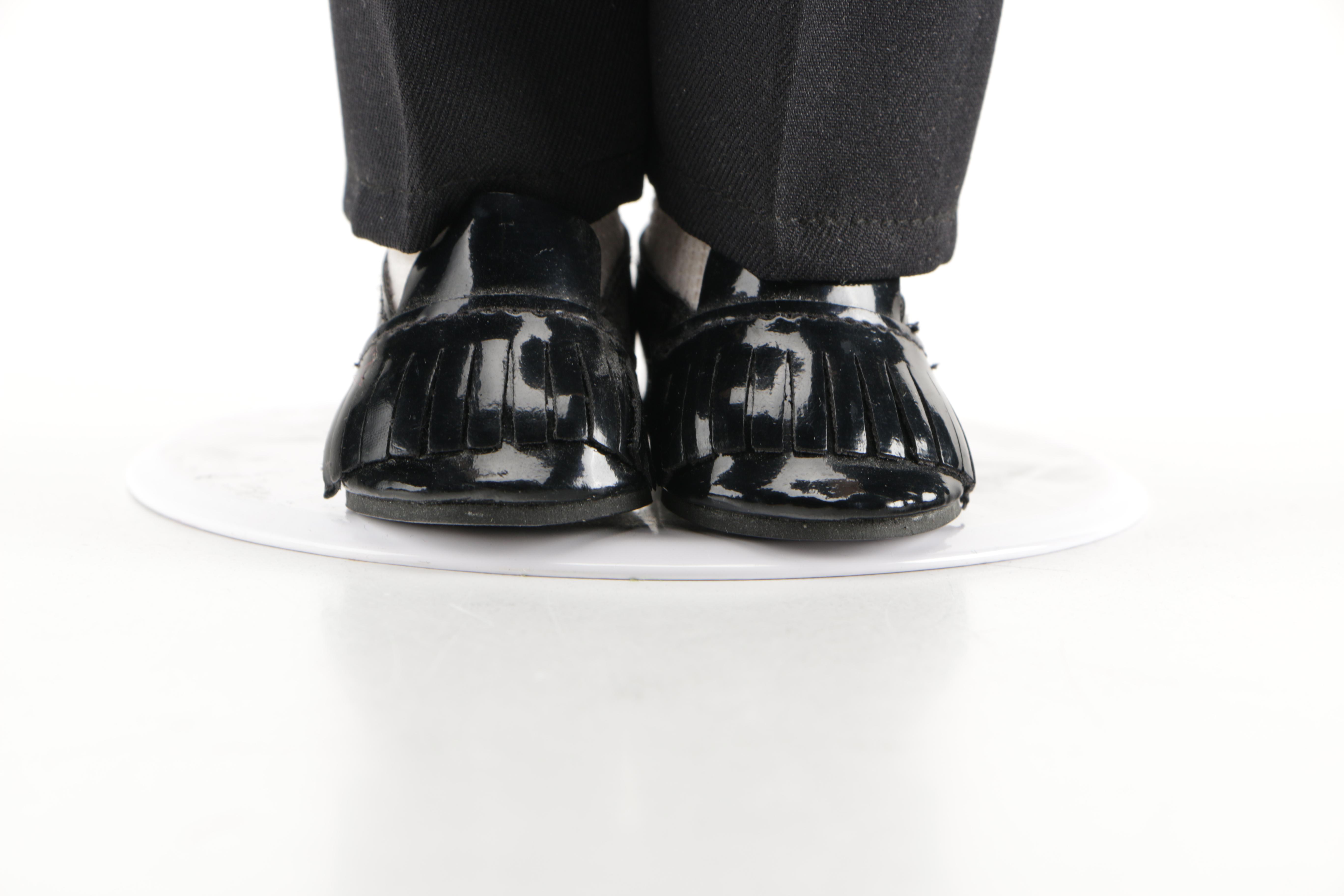 Bride and Groom Porcelain Dolls and Wedding Book