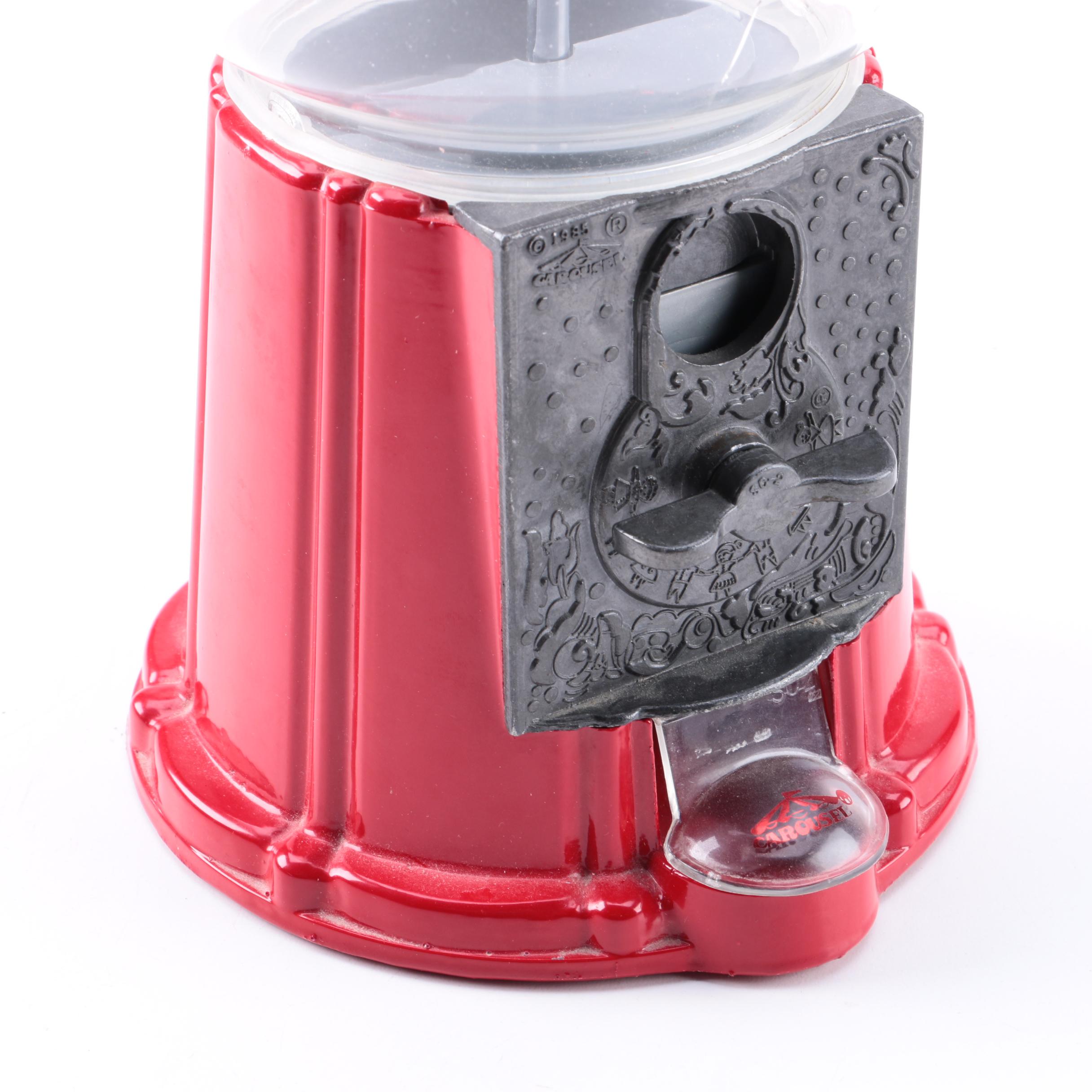 Vintage Carousel Gumball Machine