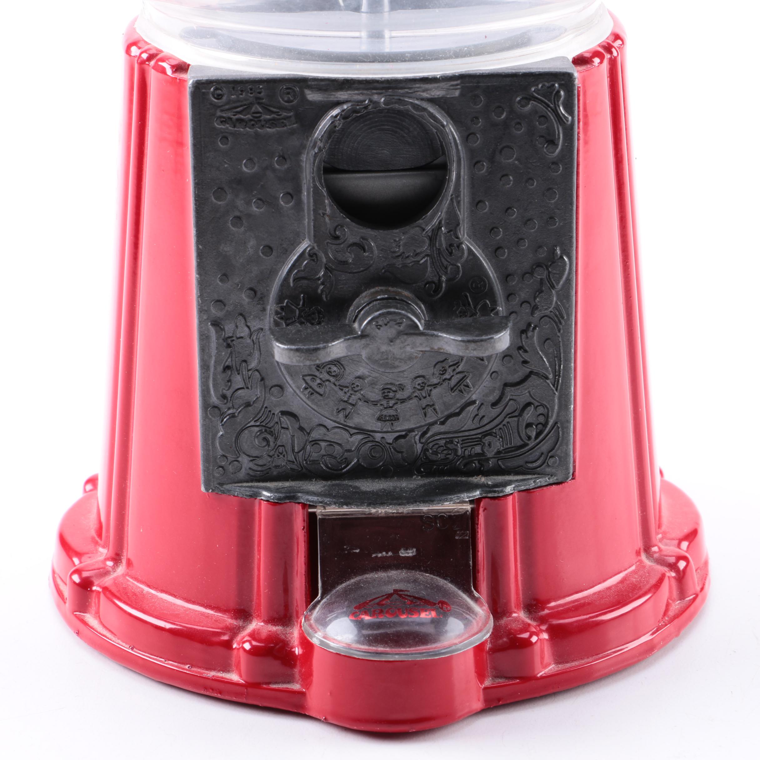 Vintage Carousel Gumball Machine