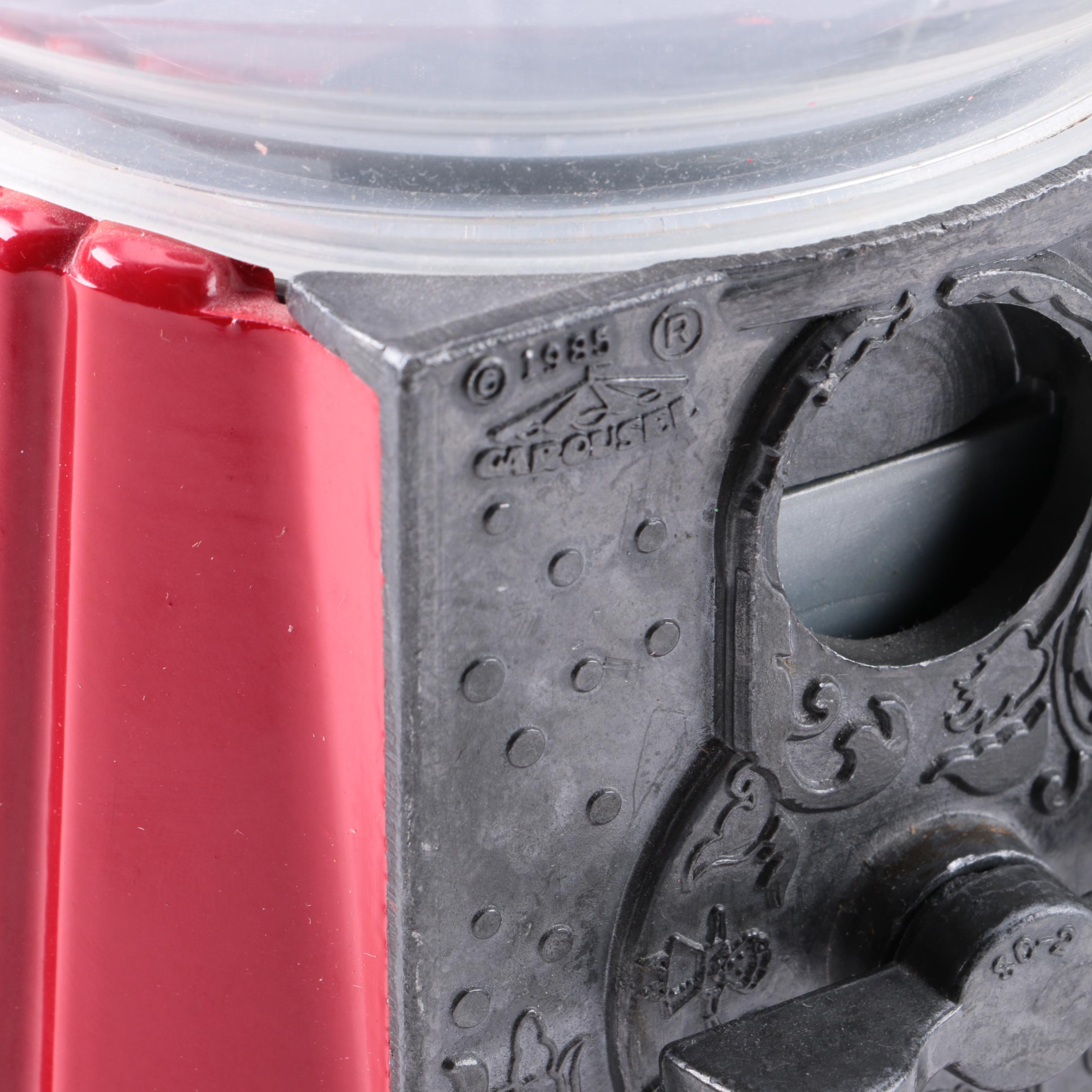 Vintage Carousel Gumball Machine