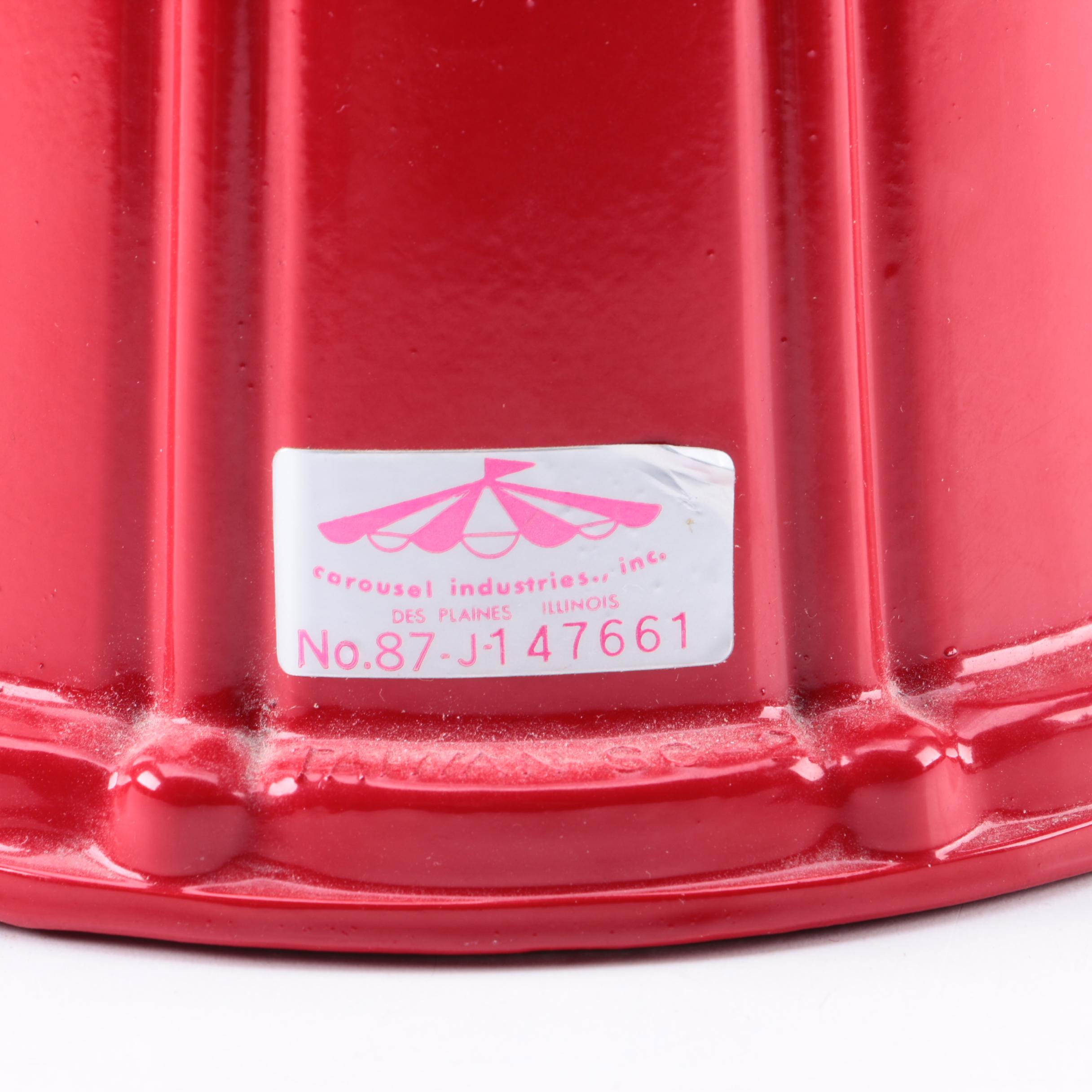 Vintage Carousel Gumball Machine