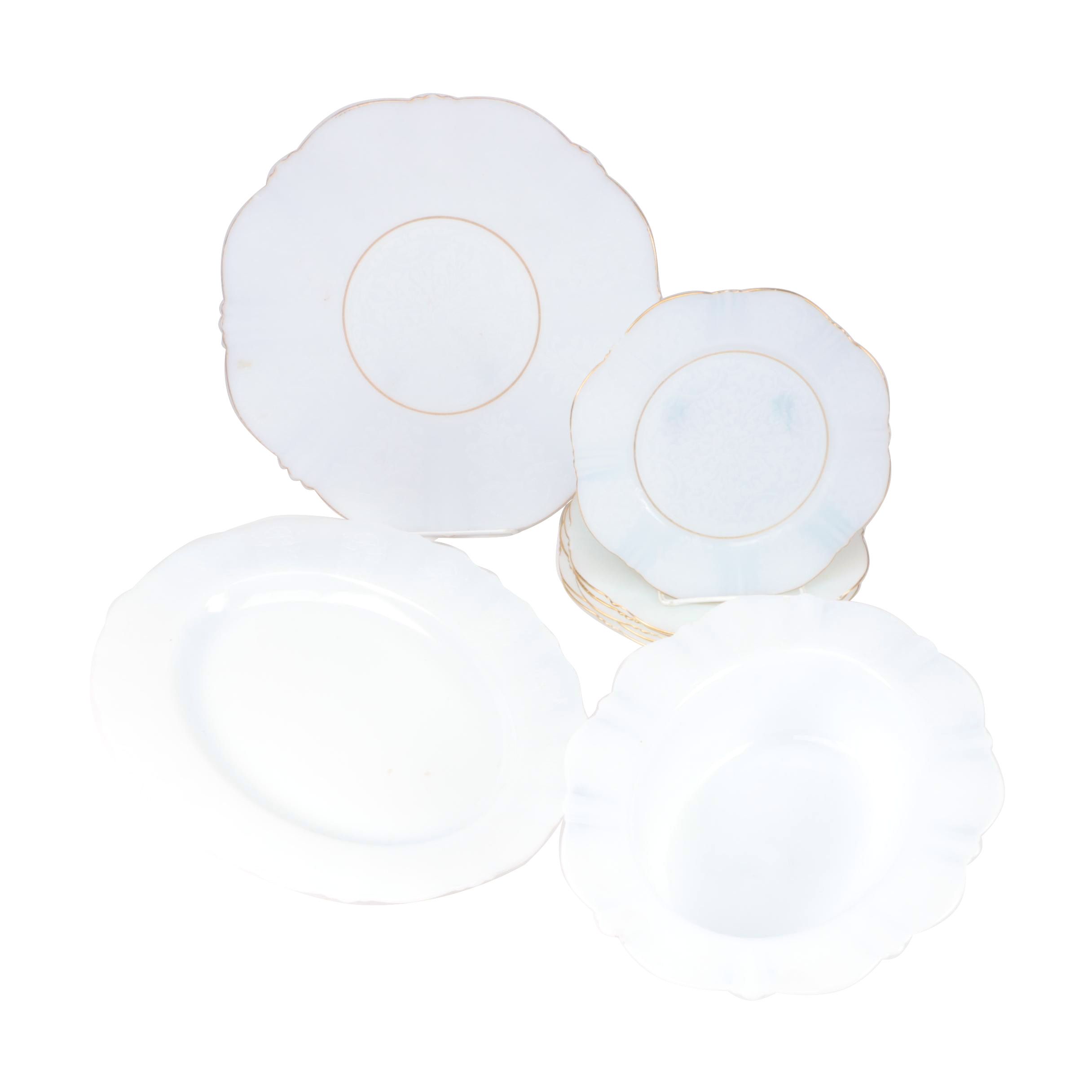 Depression Glass MacBeth-Evans "American Sweetheart Monax" Tableware, Circa 1930