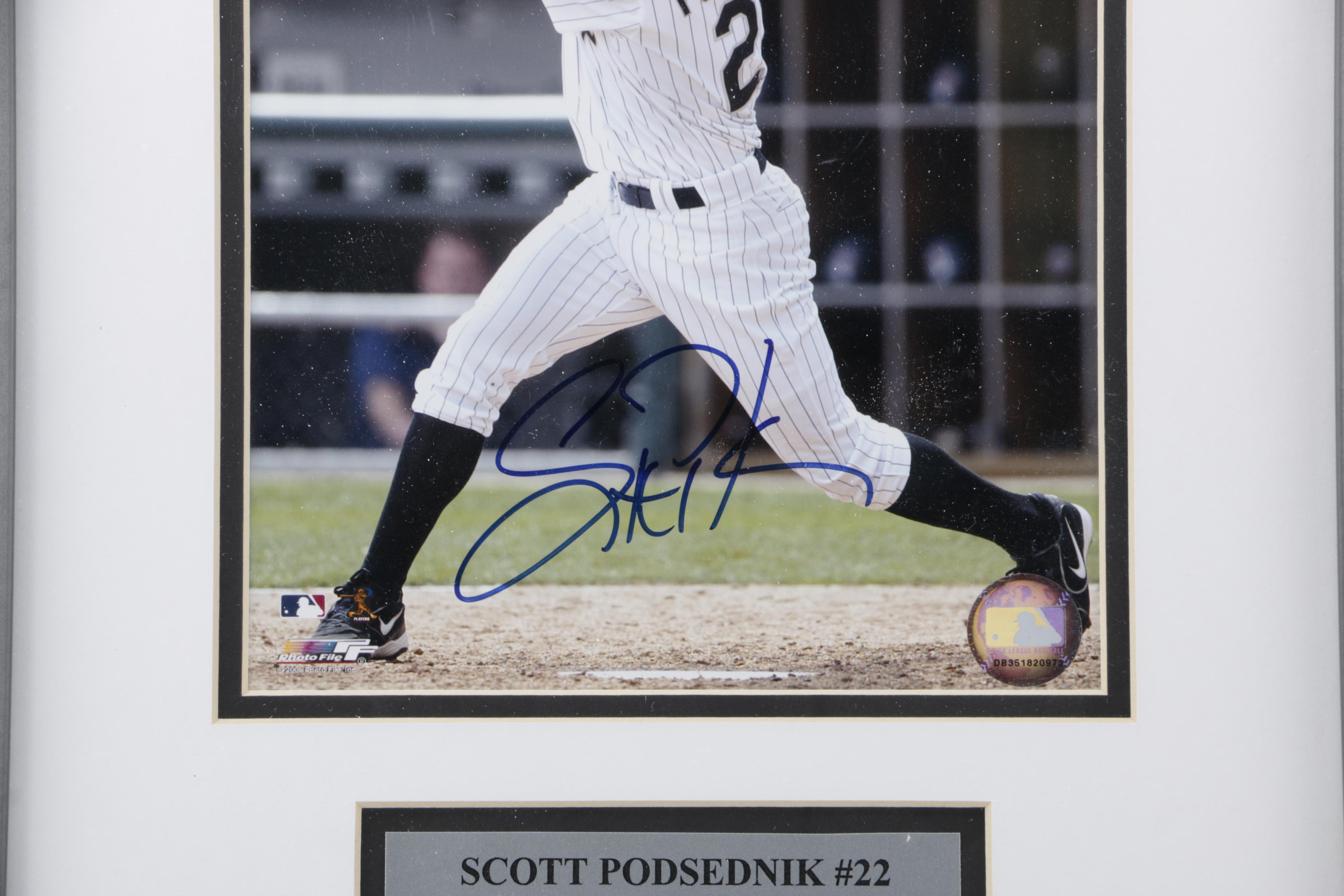 Scott Podsednik Signed Photo
