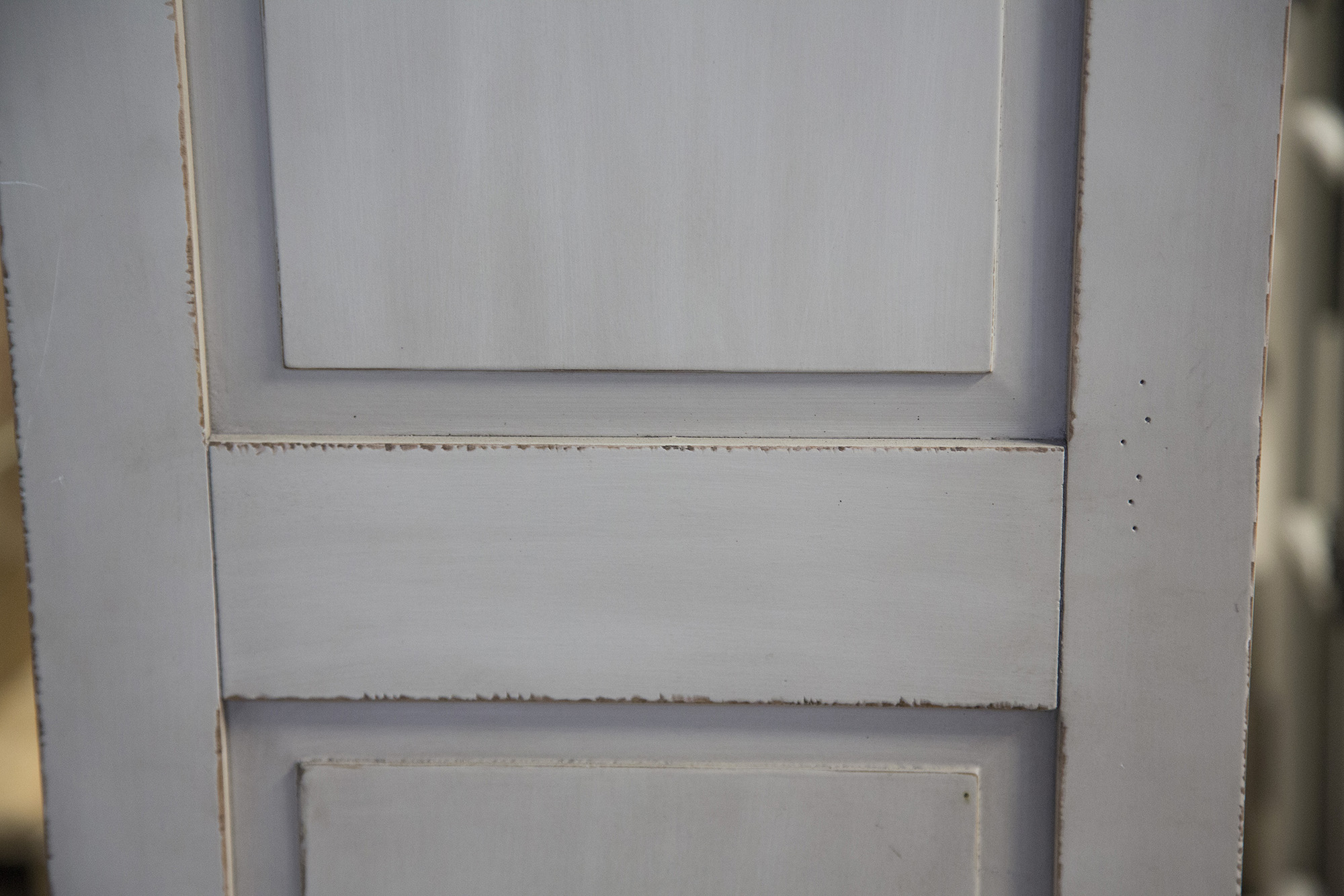 White Laminate Display Cabinet