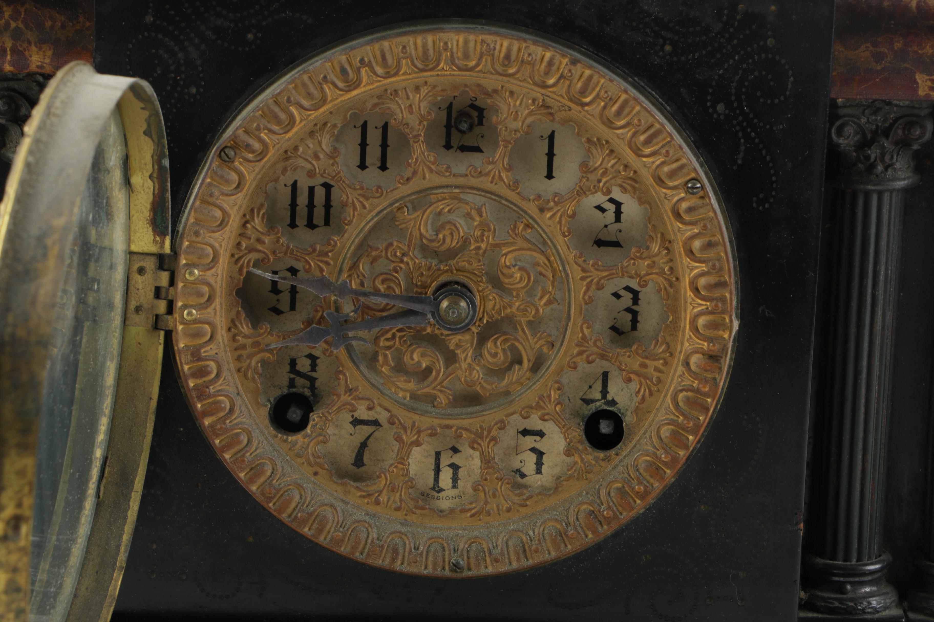 Sessions Clock Co. Eight-Day Mantel Clock