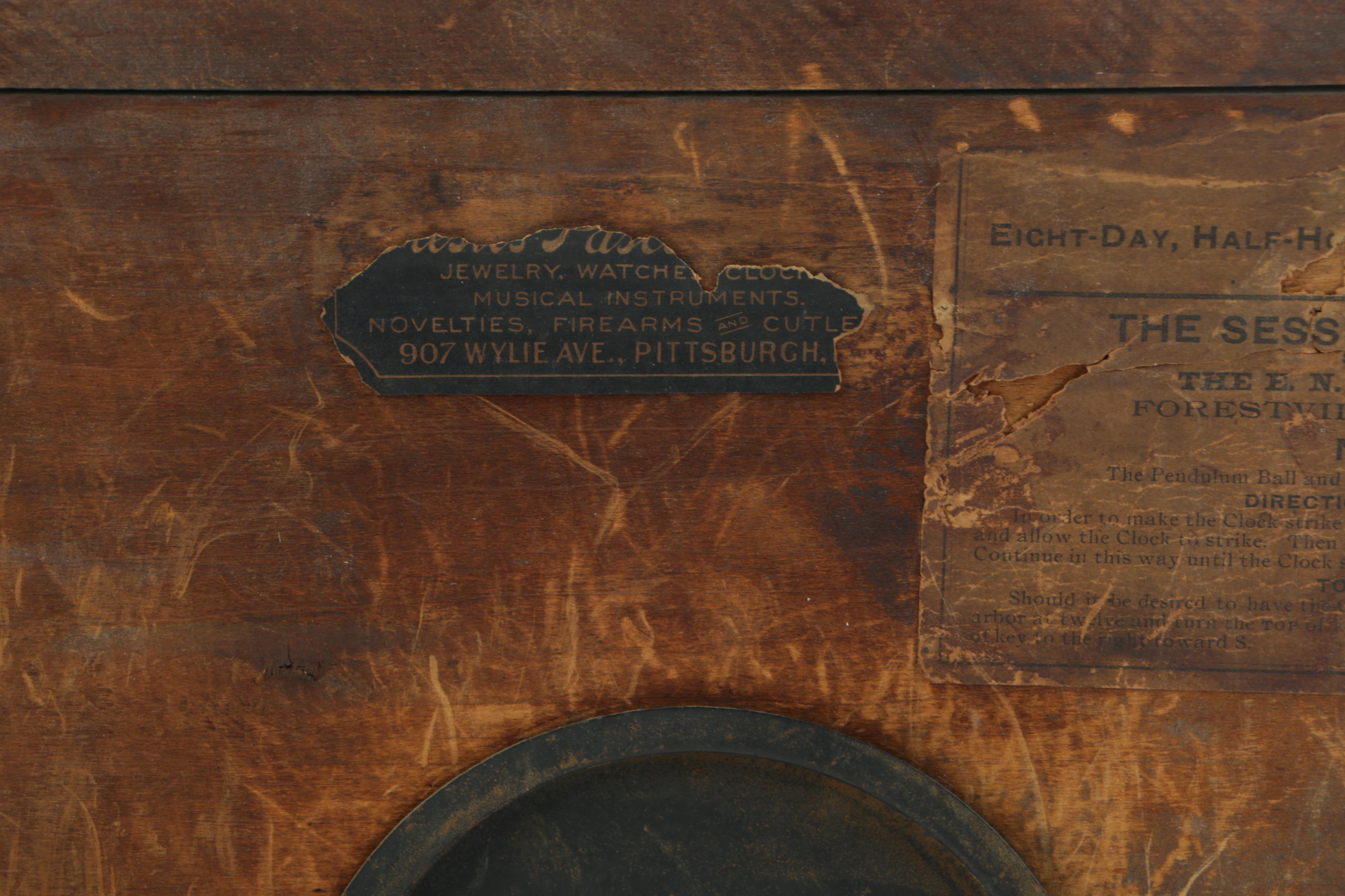 Sessions Clock Co. Eight-Day Mantel Clock