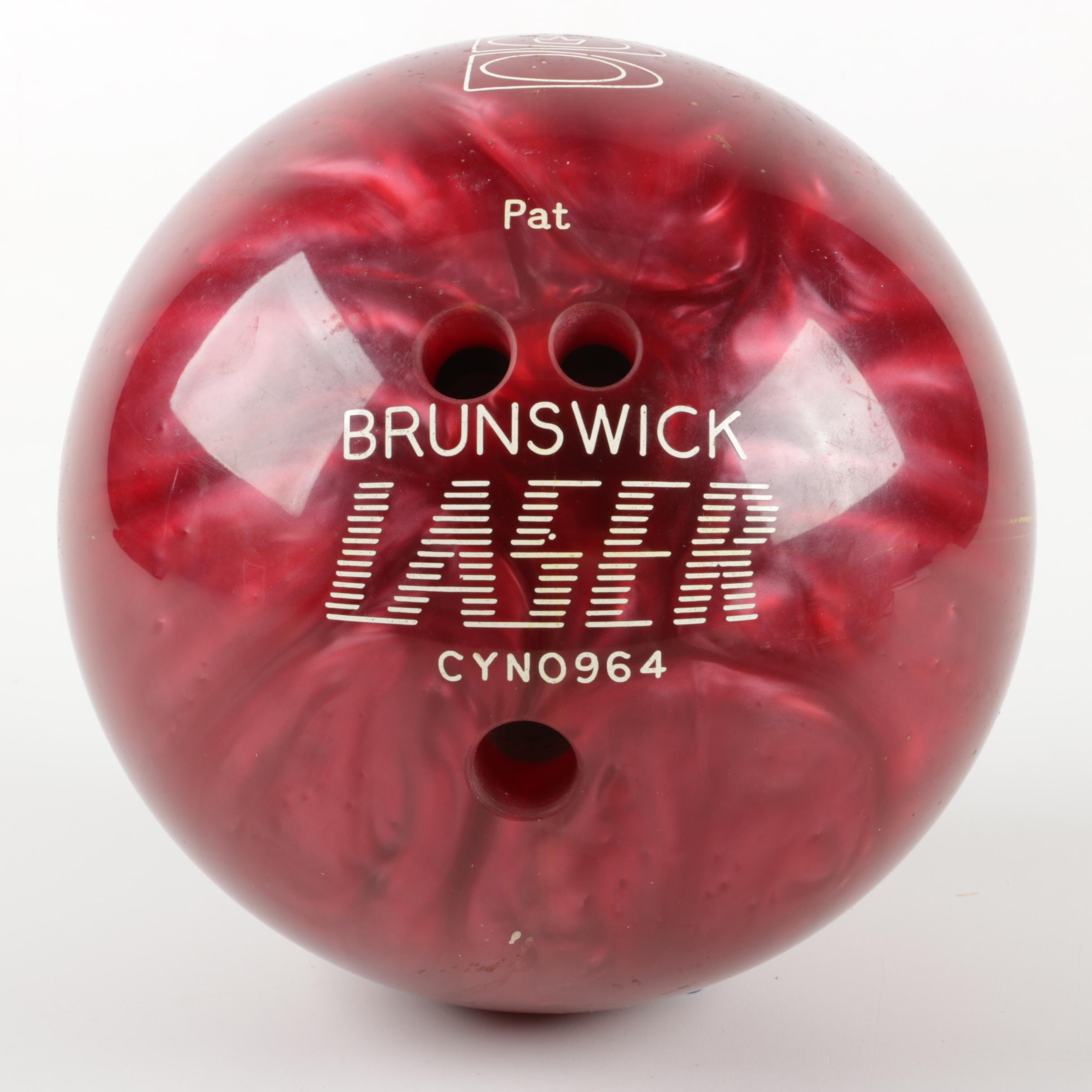 Brunswick "Laser" Bowling Ball