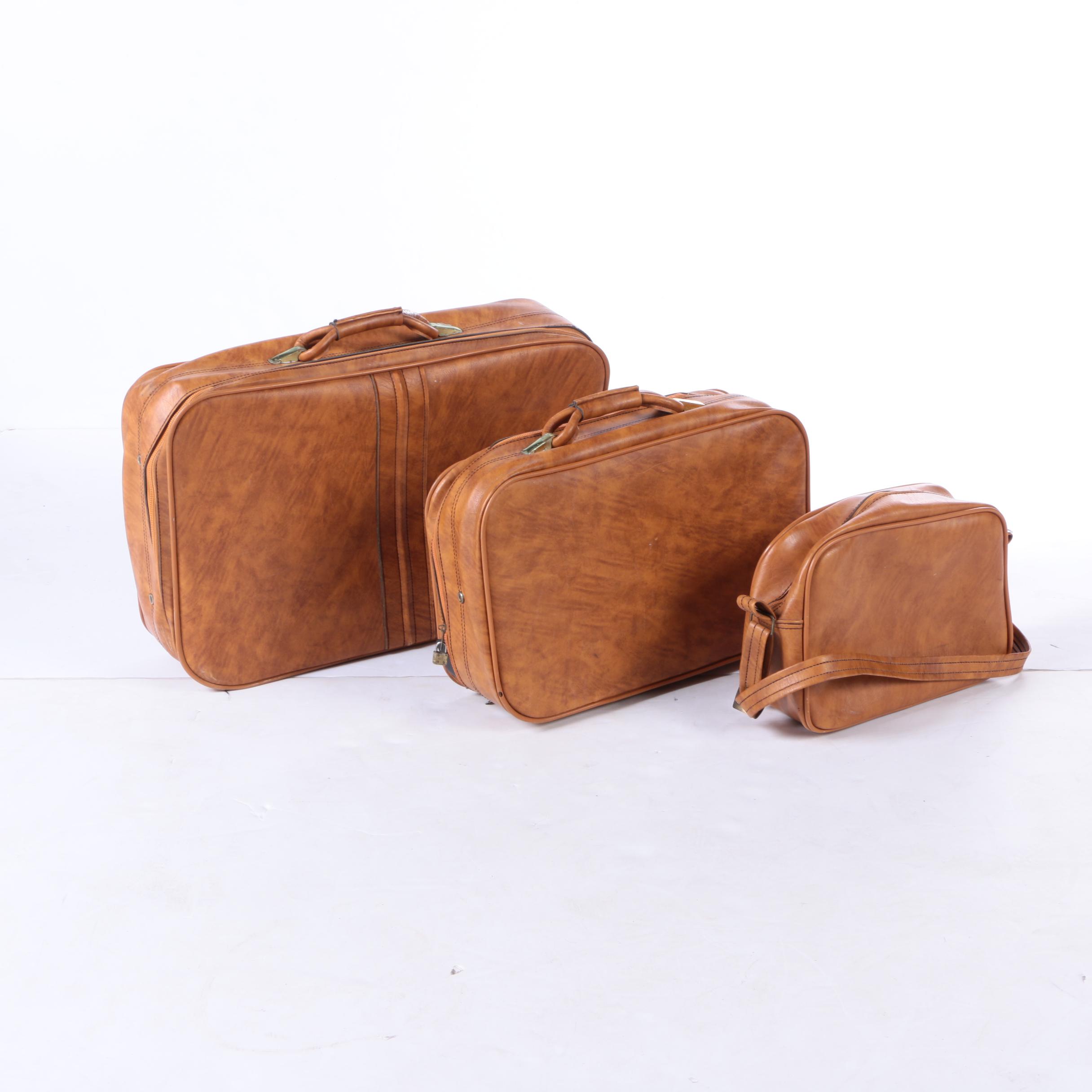 Vintage Scovill Luggage Set