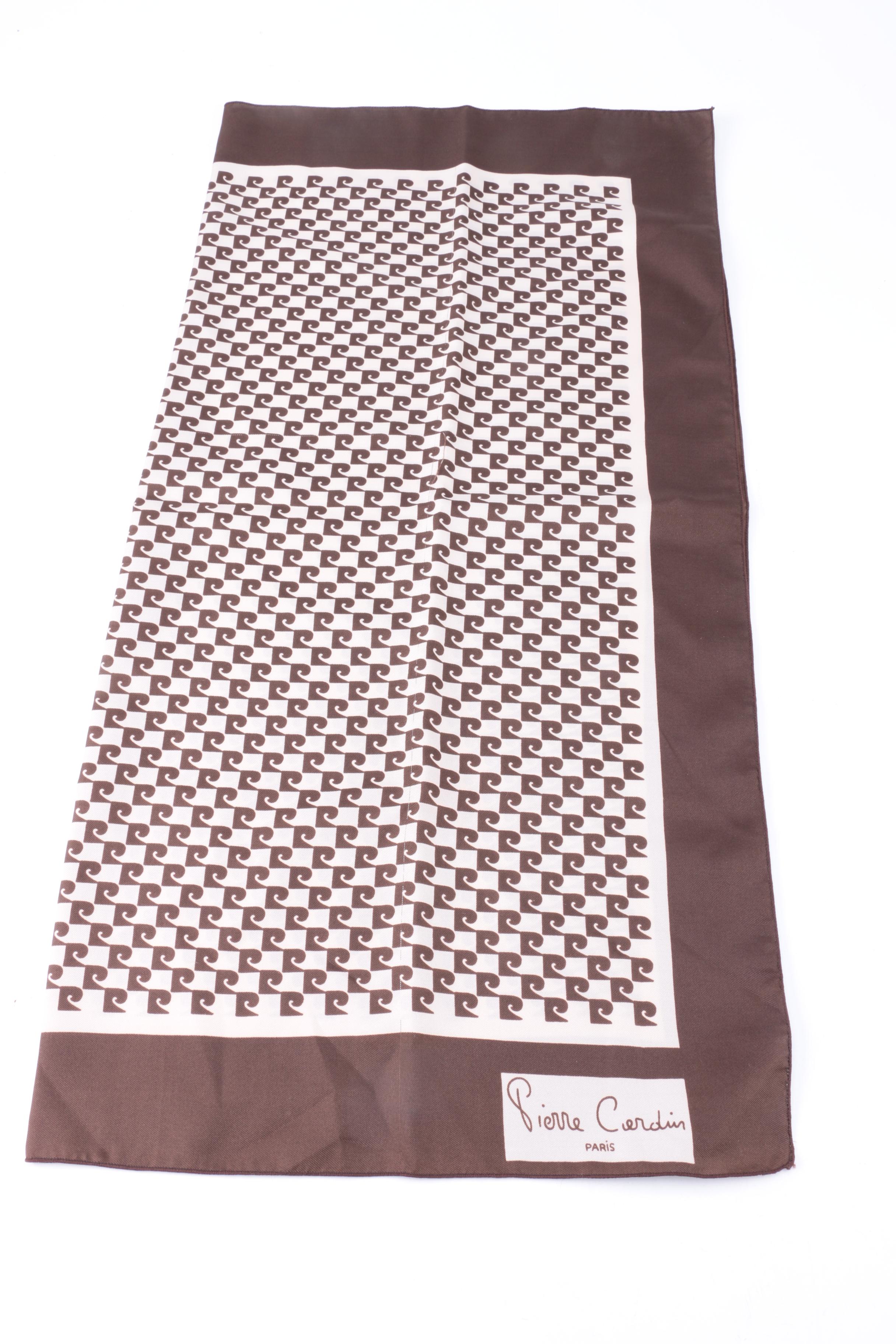 Pierre Cardin and Michelangelo Scarves