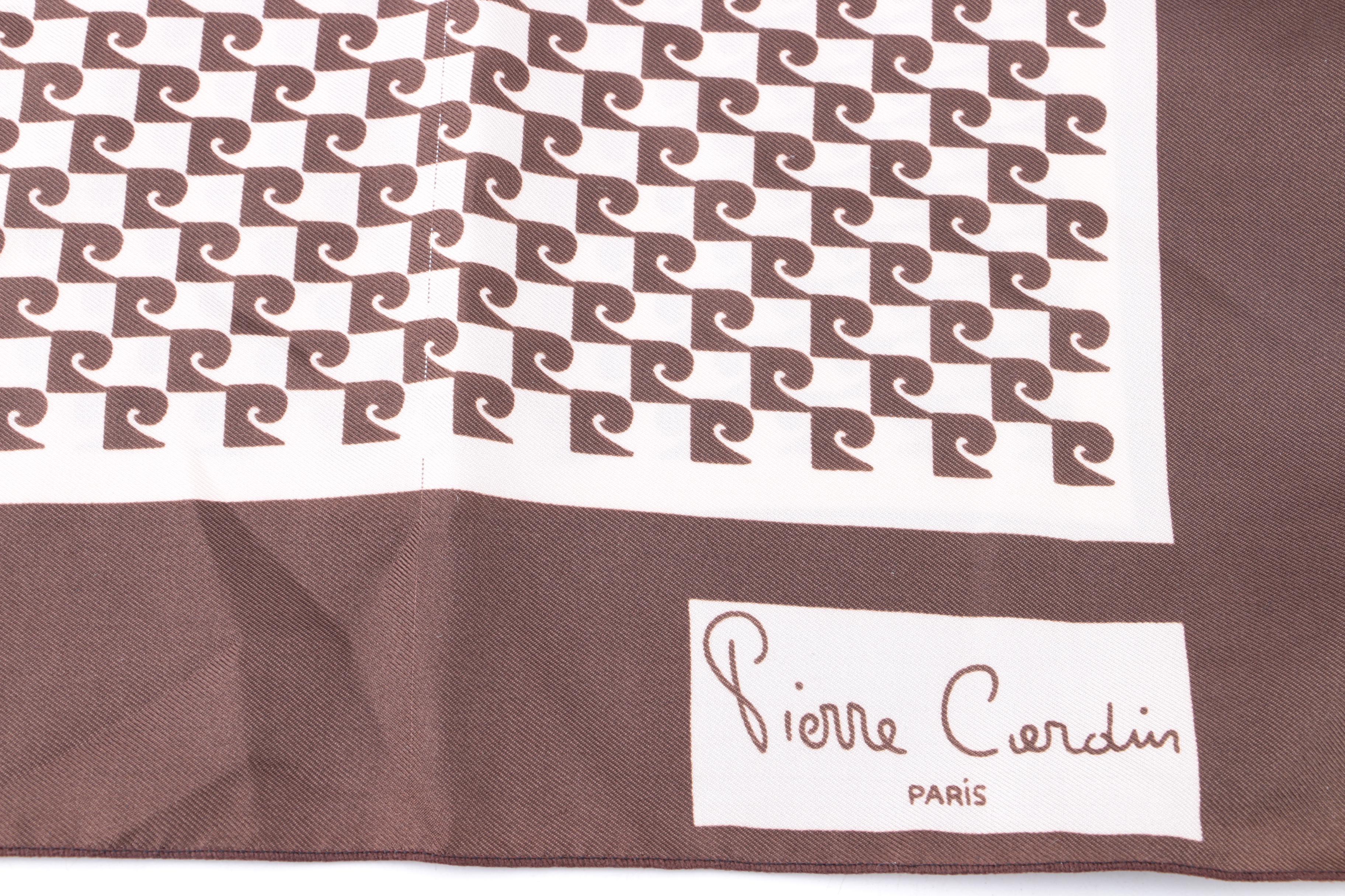 Pierre Cardin and Michelangelo Scarves