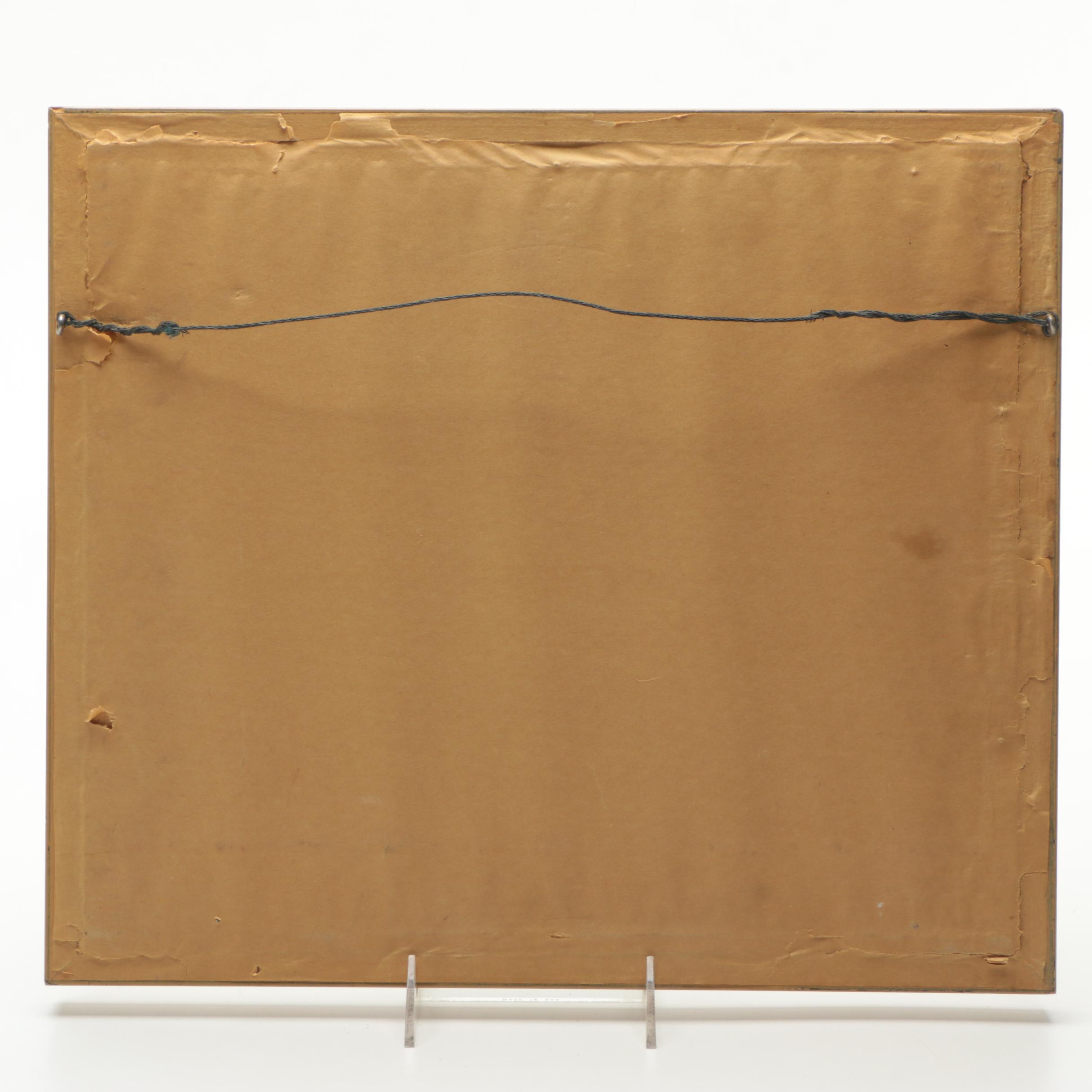 Offset Lithograph After Paul Detlefsen "The Big Moment"