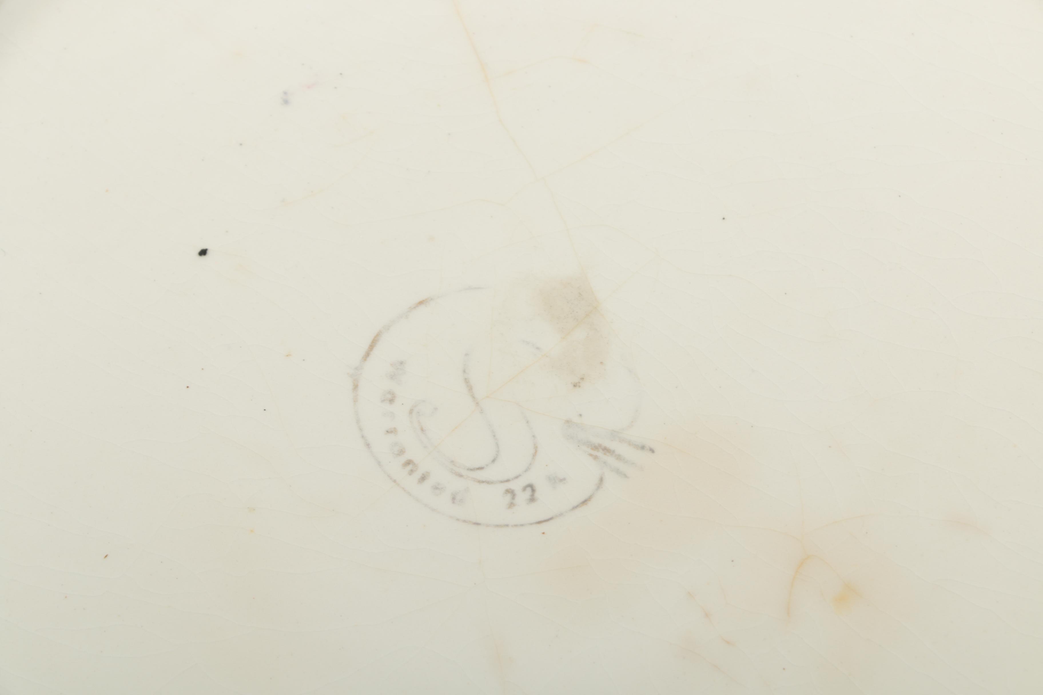 Vintage Ceramic Plates Including Sabin