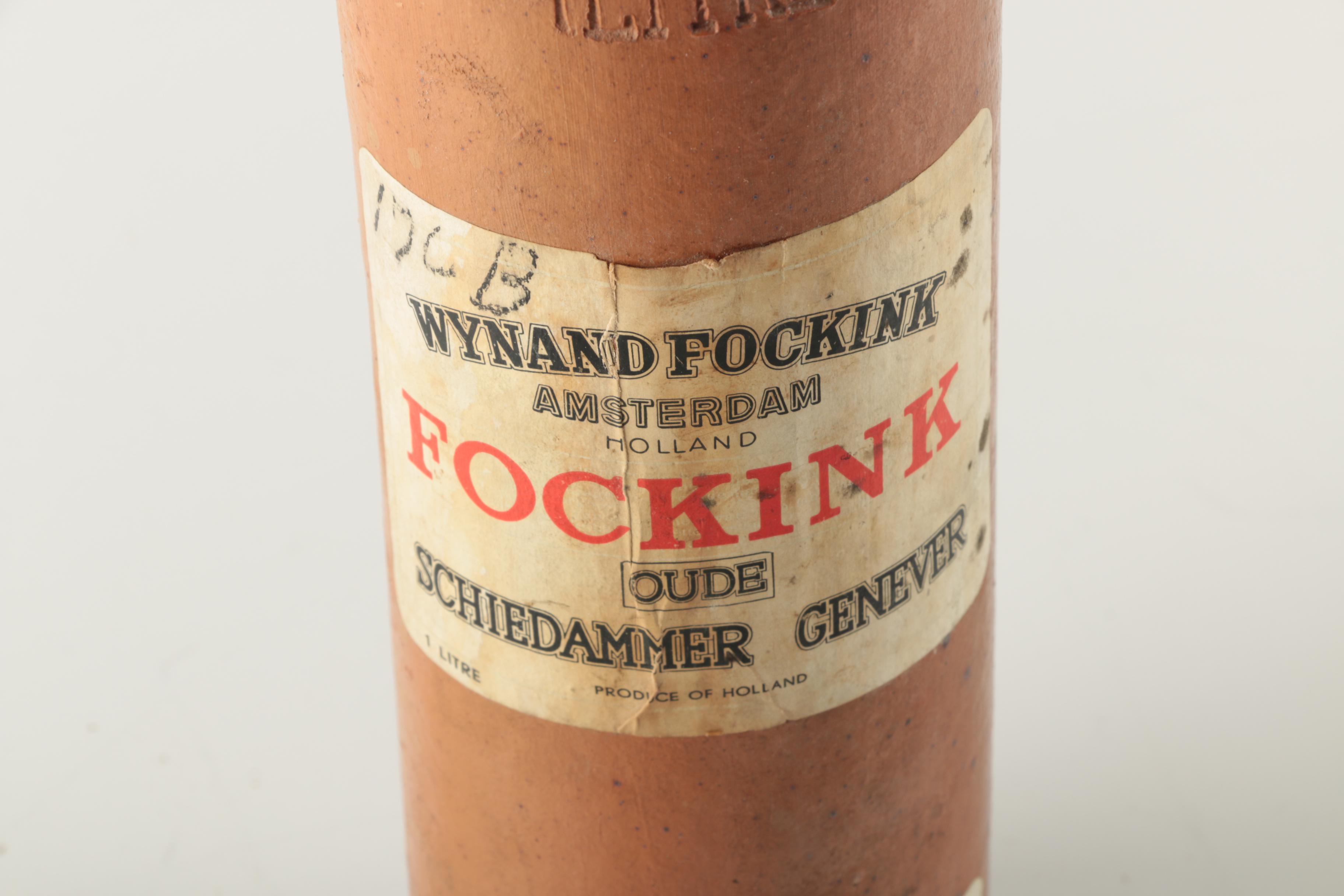 Vintage Dutch Wynand Fockink Genever Bottle
