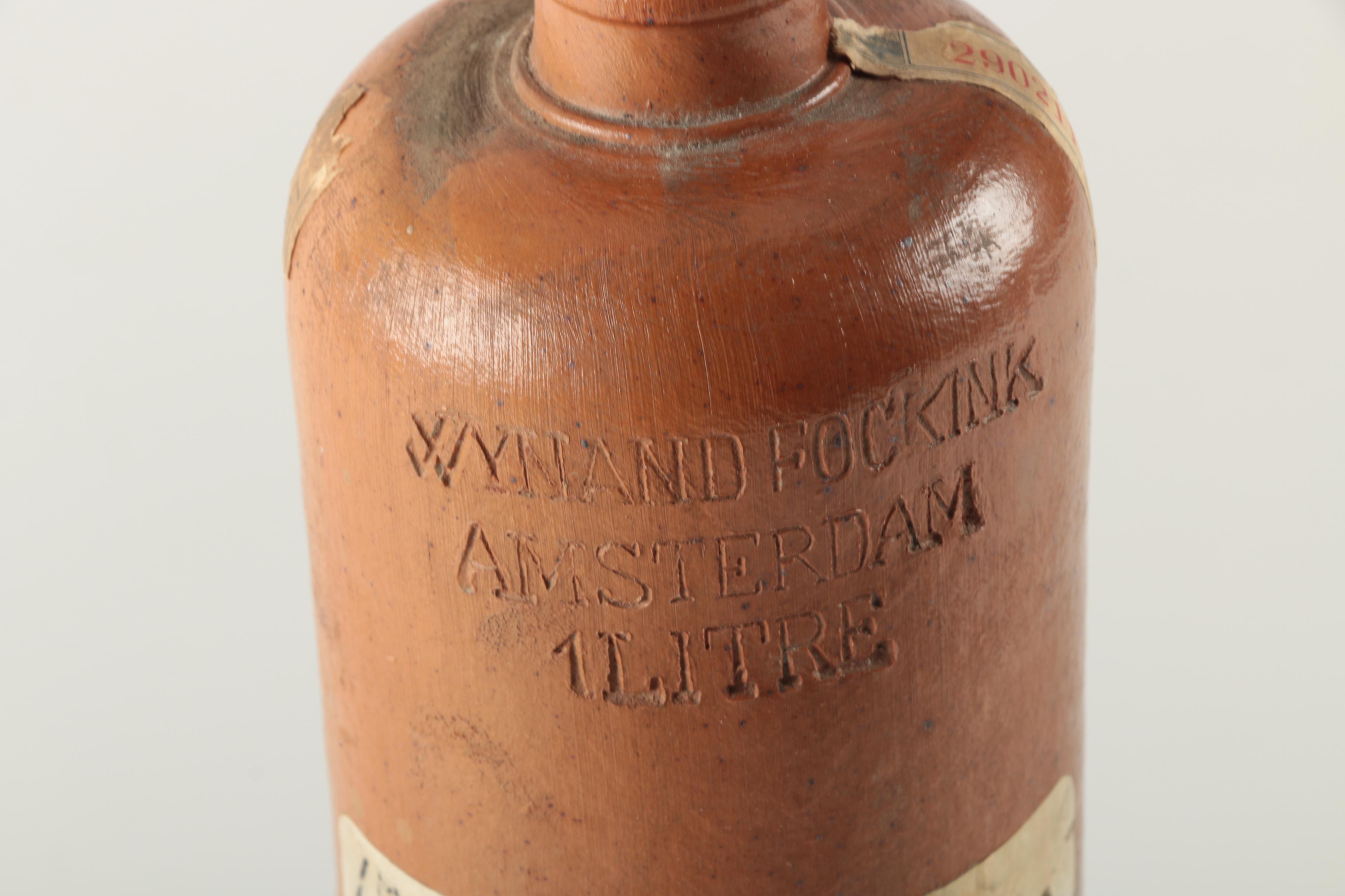 Vintage Dutch Wynand Fockink Genever Bottle