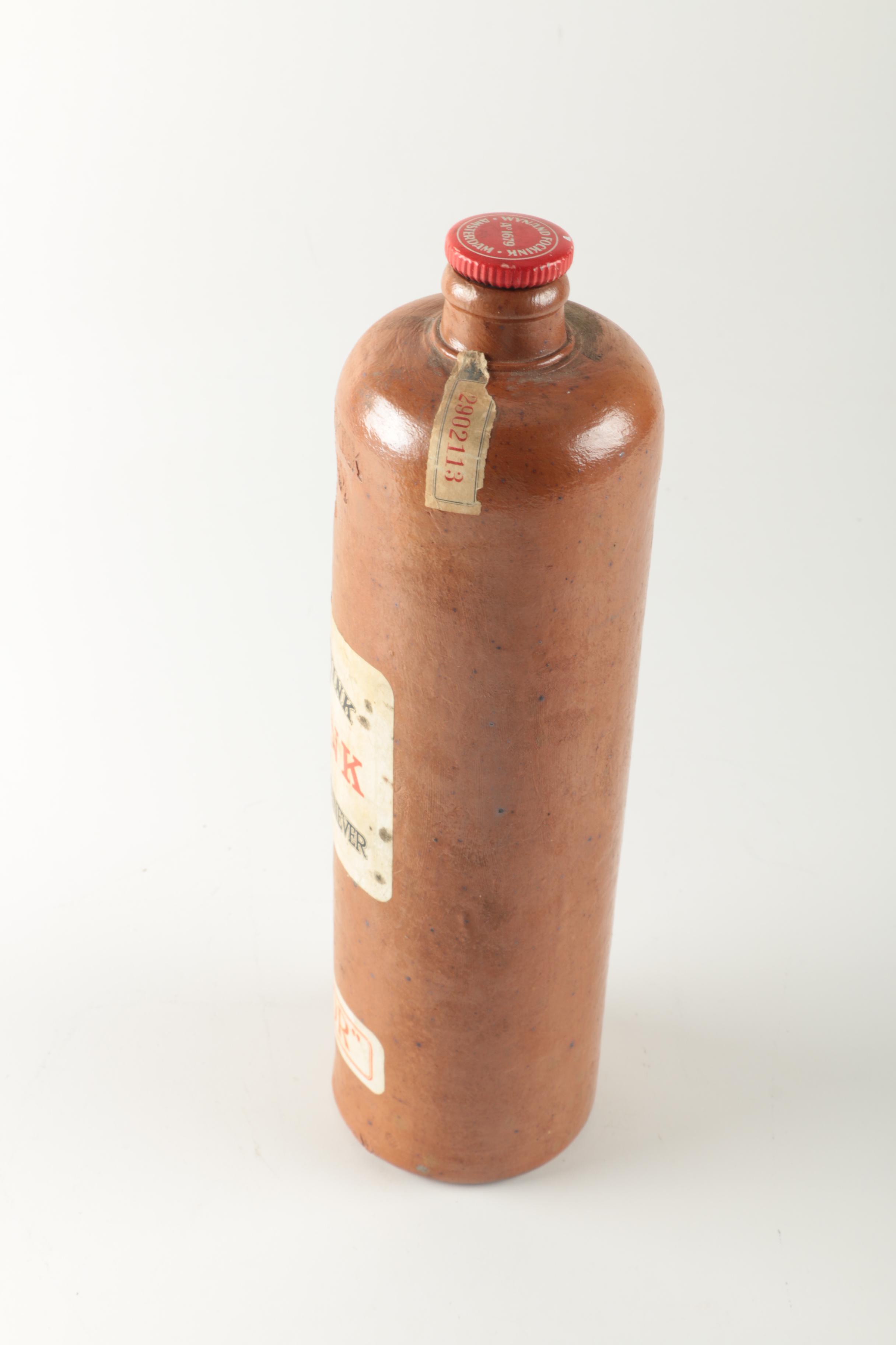 Vintage Dutch Wynand Fockink Genever Bottle