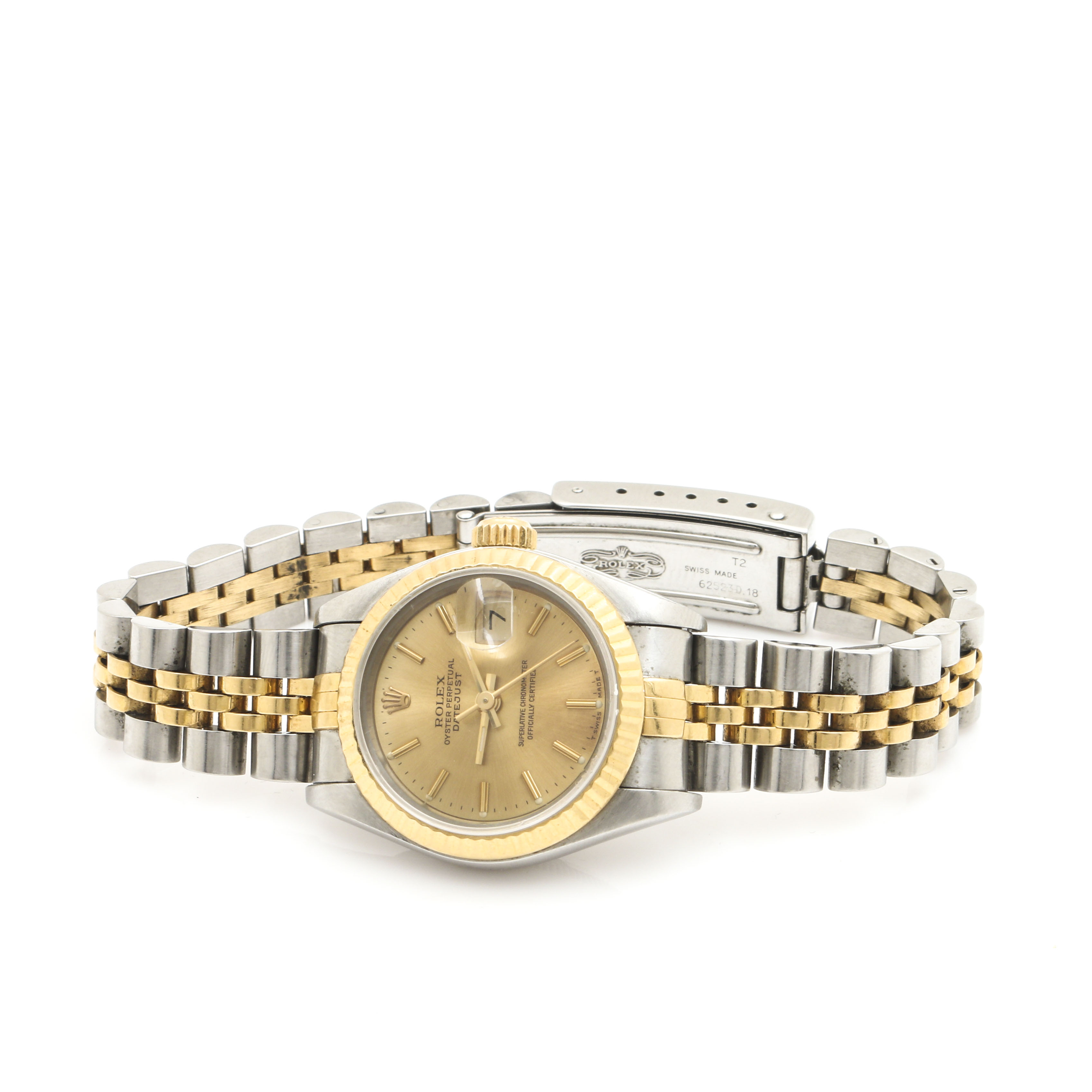 Rolex 18K Yellow Gold and Stainless Steel Watch