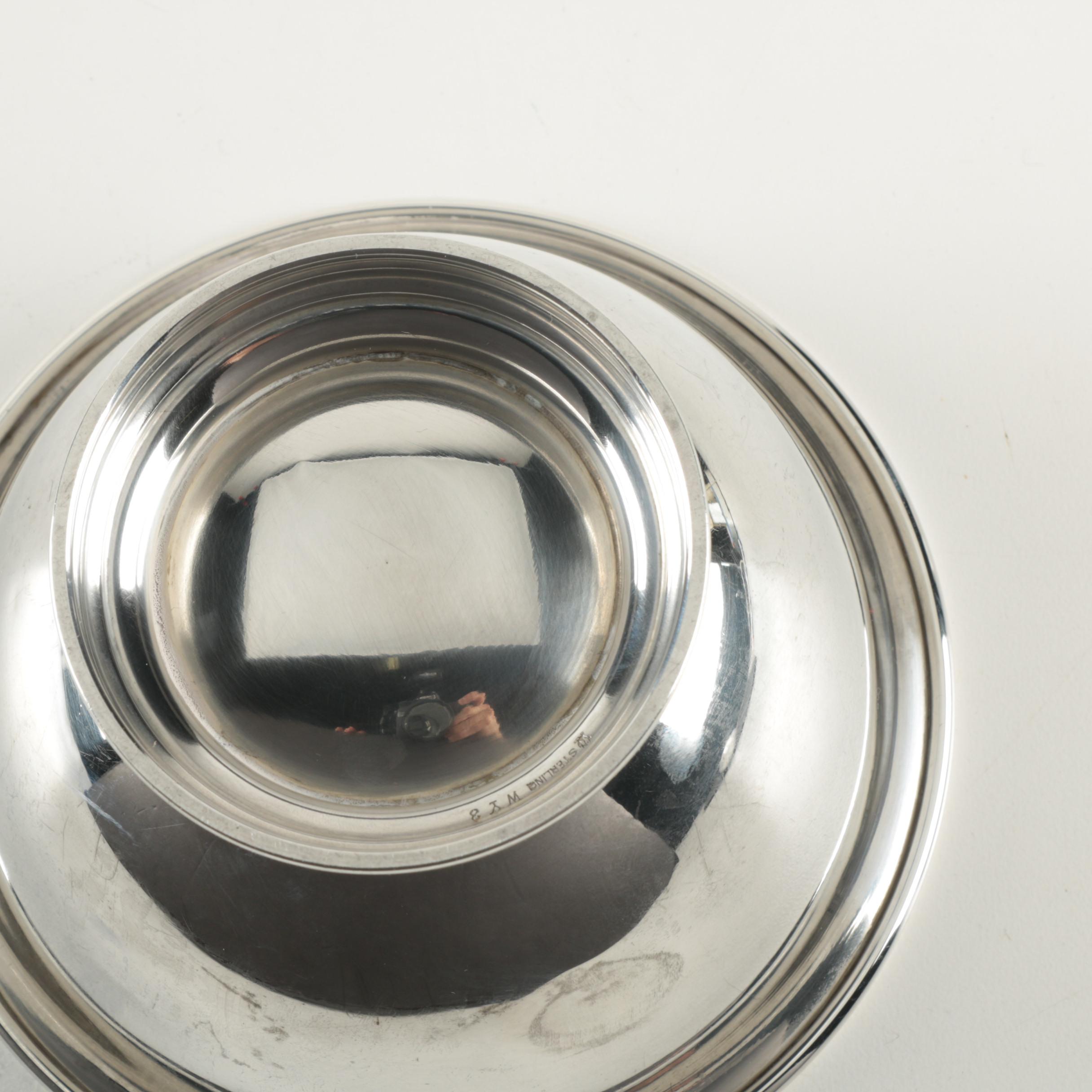 Paul Revere Style Sterling Silver Bowl