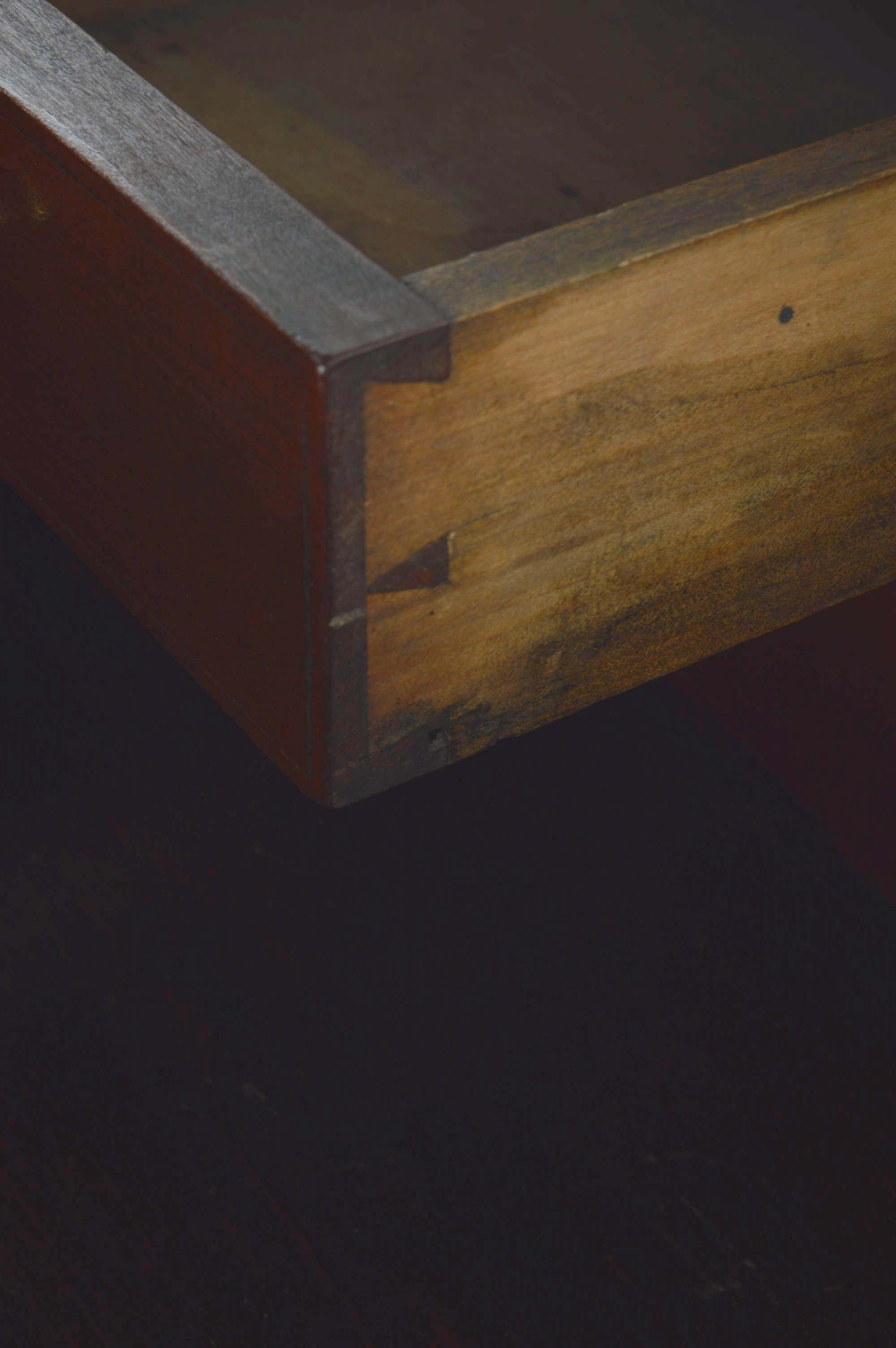 Antique Cherry Slant Front Secretary Desk