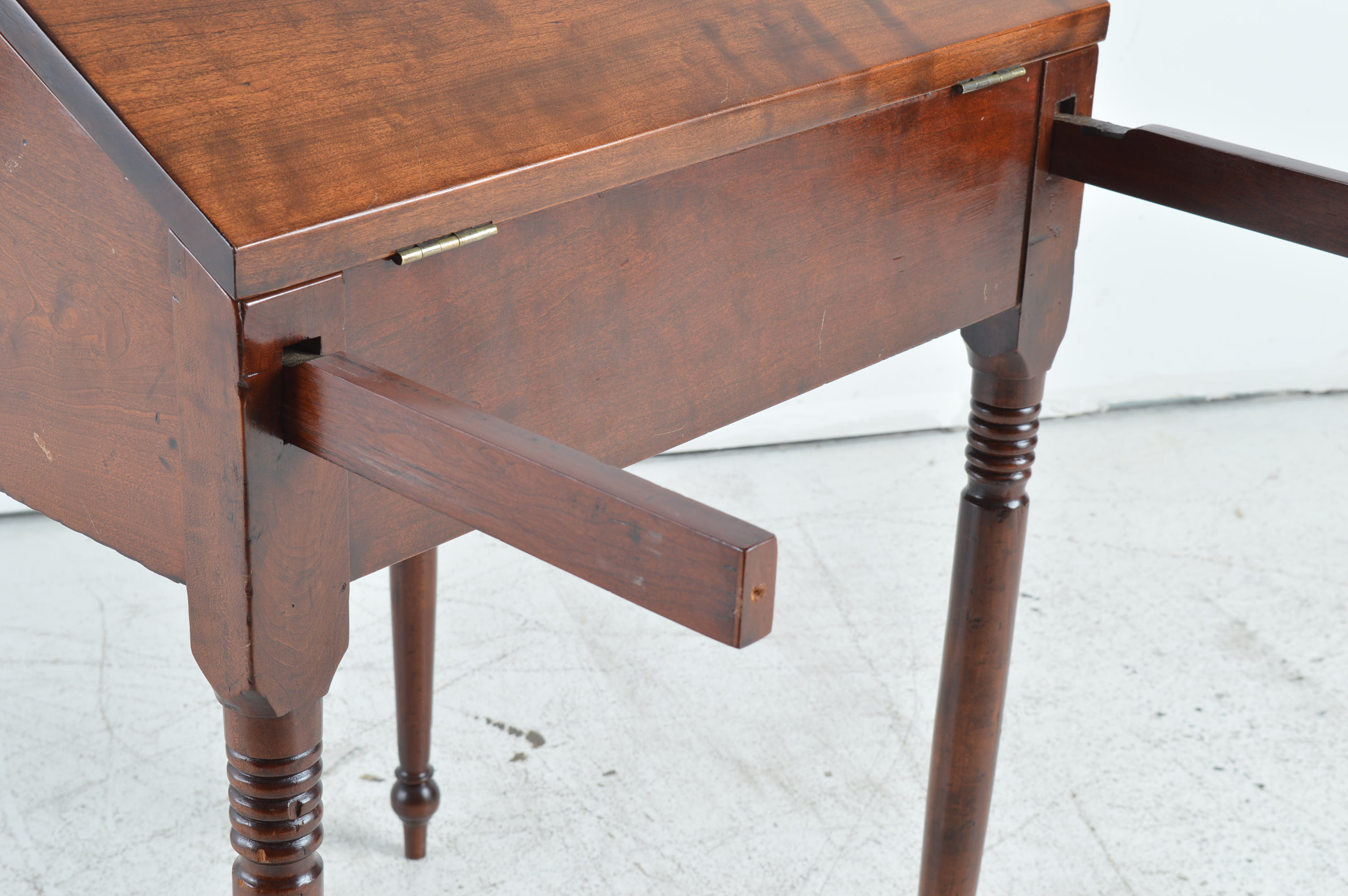 Antique Cherry Slant Front Secretary Desk